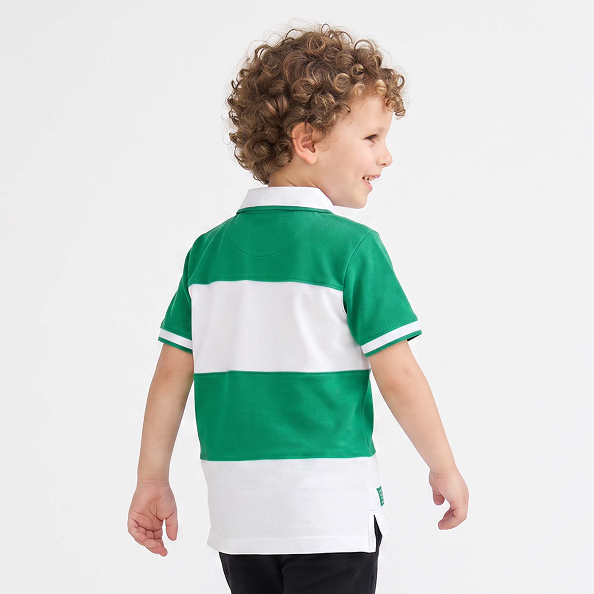 تيشيرت مطرز بياقة وأكمام قصيرة من جونيورز-boys-clothing-tshirtsandpolos-image-3