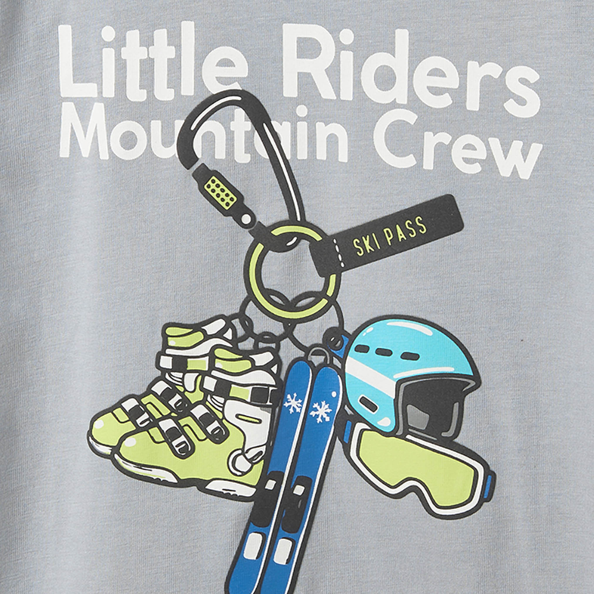 Juniors Crew Neck Long Sleeves T-shirt with Graphic Print-boys-clothing-tshirtsandpolos-image-3