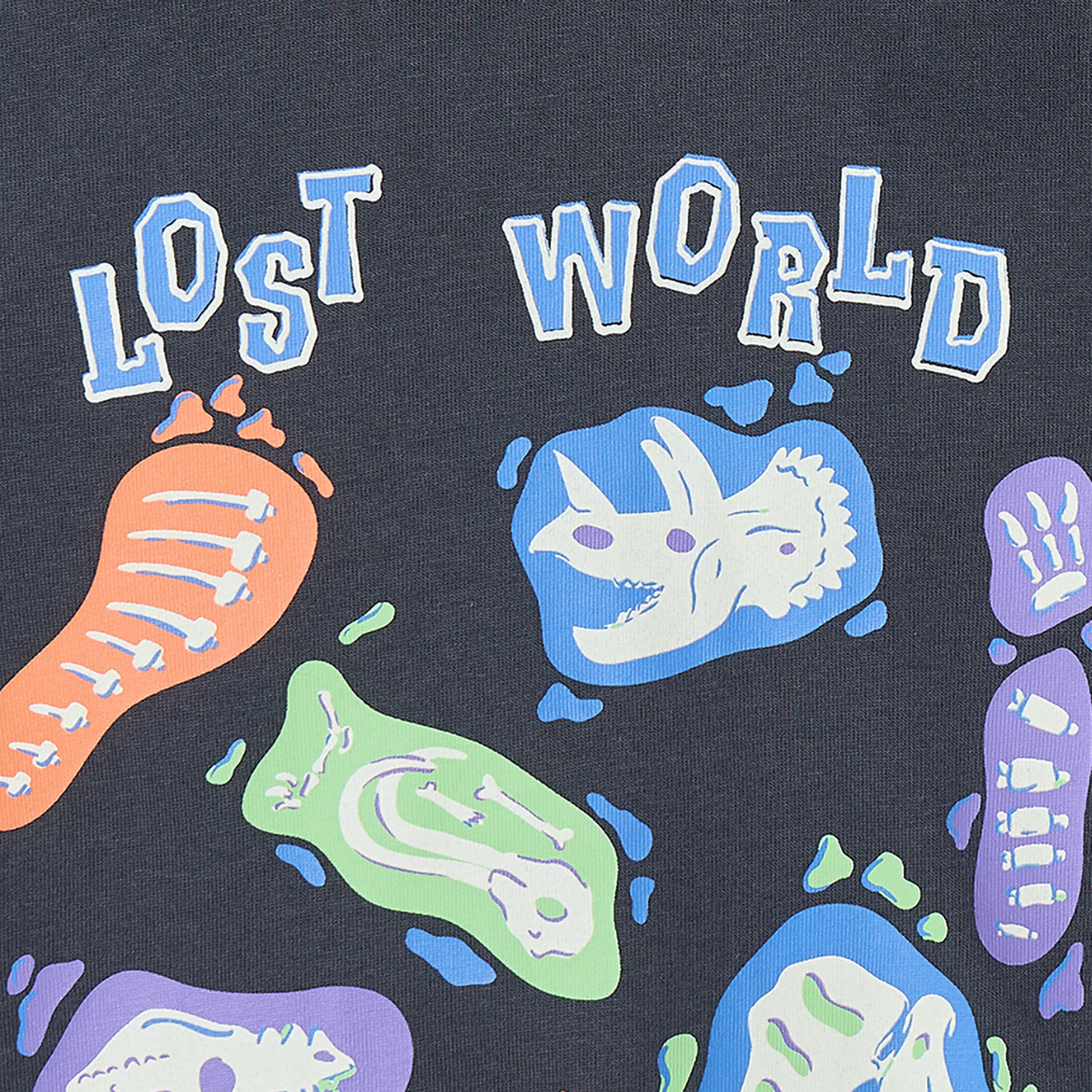 Pack of 2 Juniors Crew Neck Long Sleeves T-shirt with Dinosaur Print-boys-clothing-tshirtsandpolos-image-7