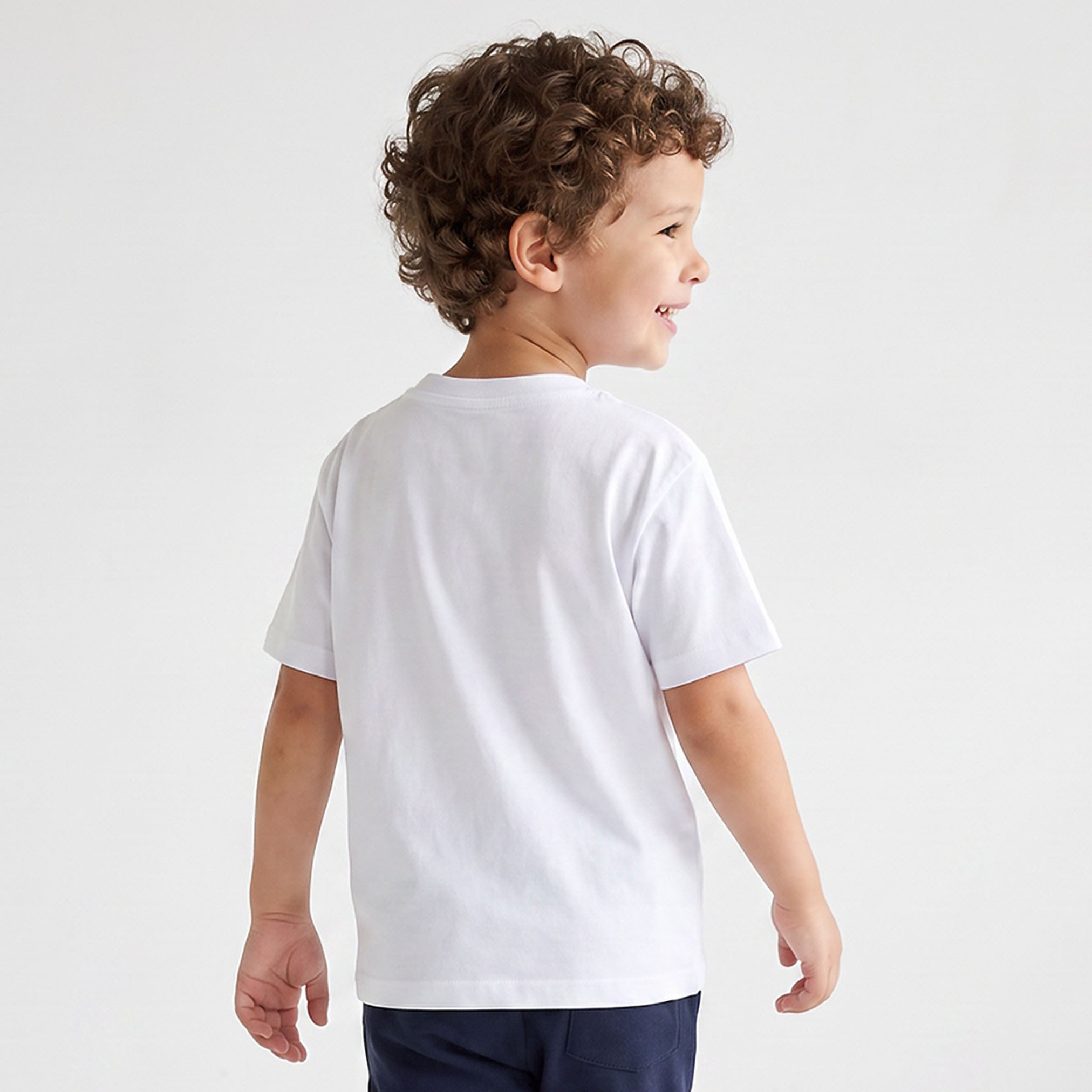 Juniors Round Neck Short Sleeves T-shirt with Pocket-boys-clothing-tshirtsandpolos-image-2