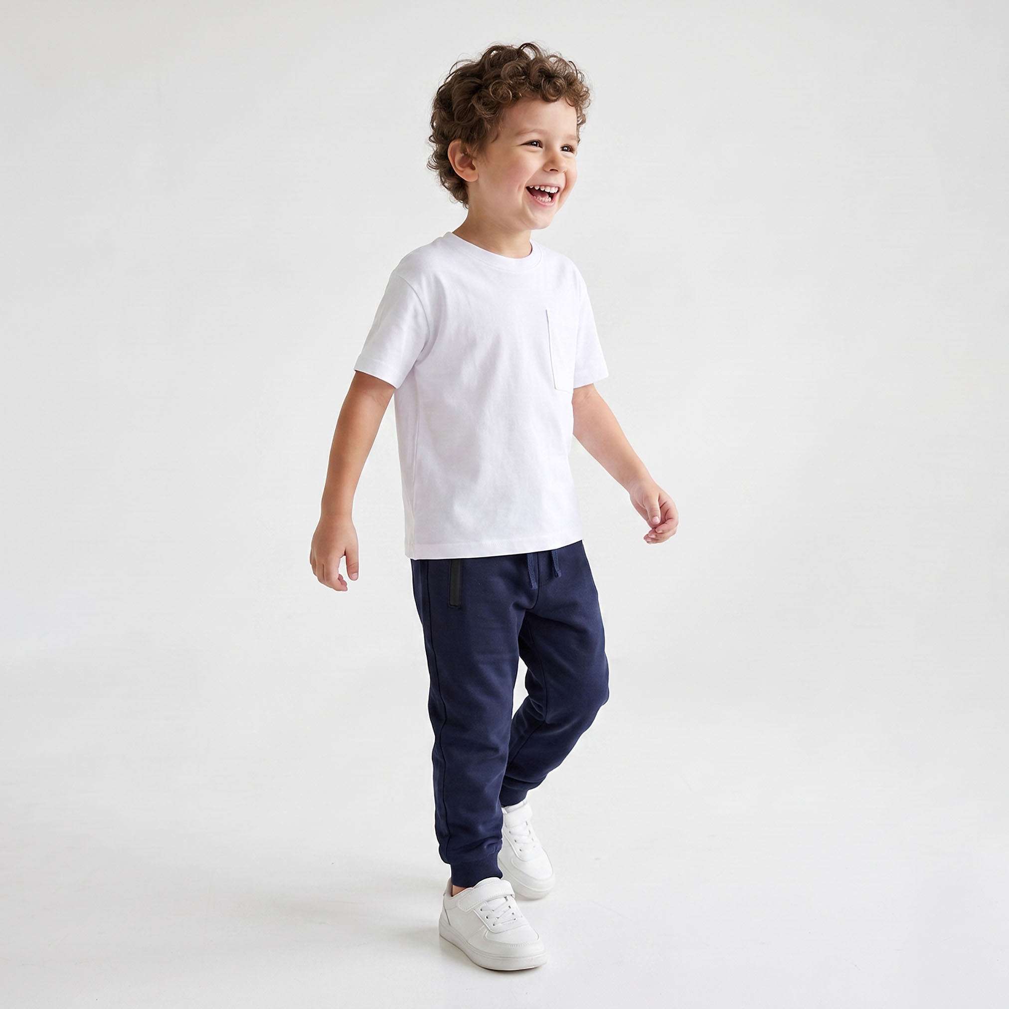 Juniors Round Neck Short Sleeves T-shirt with Pocket-boys-clothing-tshirtsandpolos-image-4