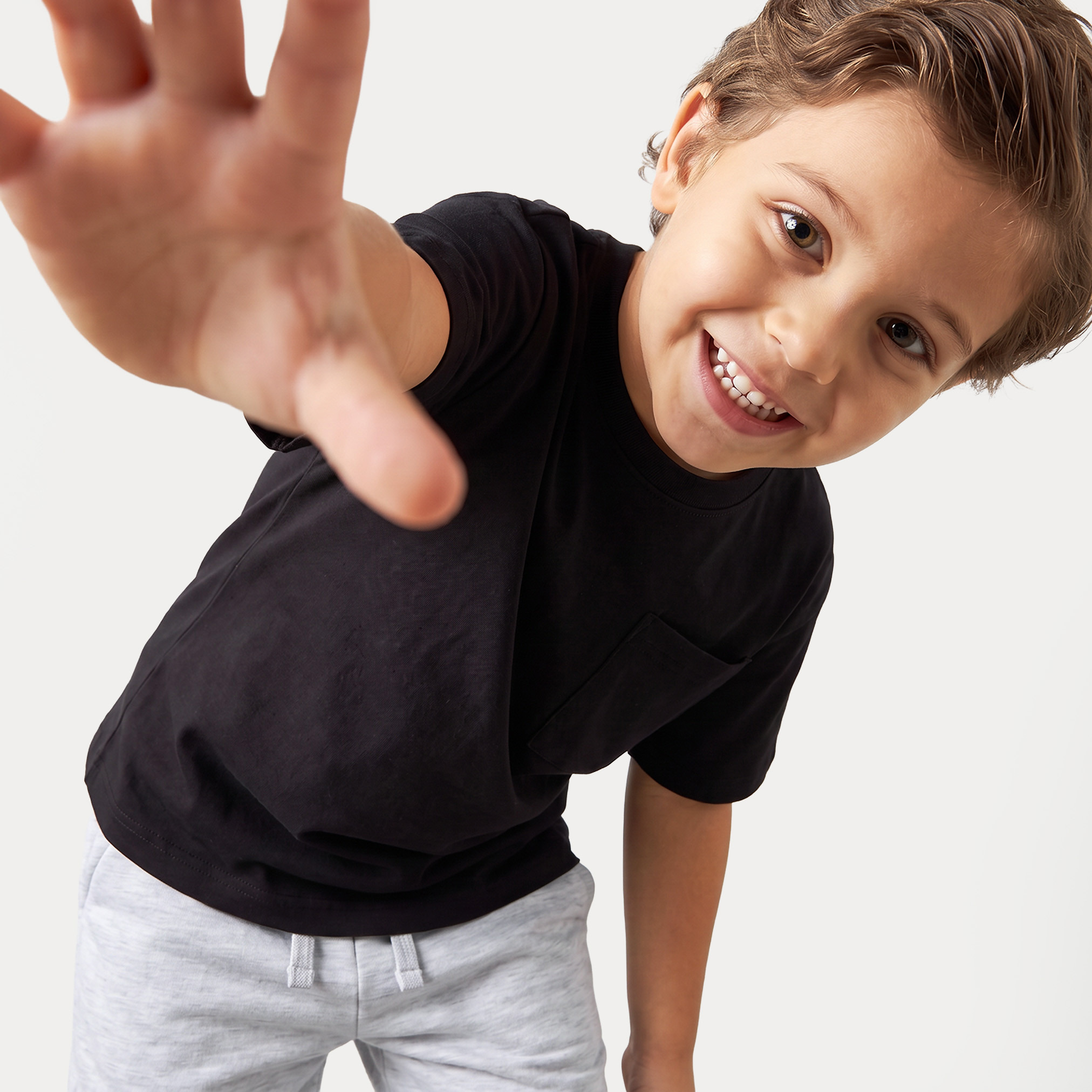 Juniors Crew Neck Short Sleeves T-shirt with Pocket-boys-clothing-tshirtsandpolos-image-5