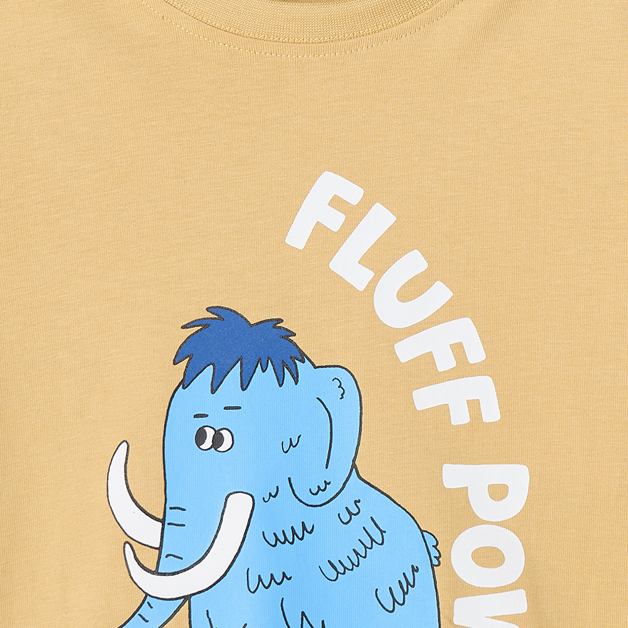 Juniors Crew Neck Long Sleeves T-shirt with Mammoth Print-boys-clothing-tshirtsandpolos-image-5