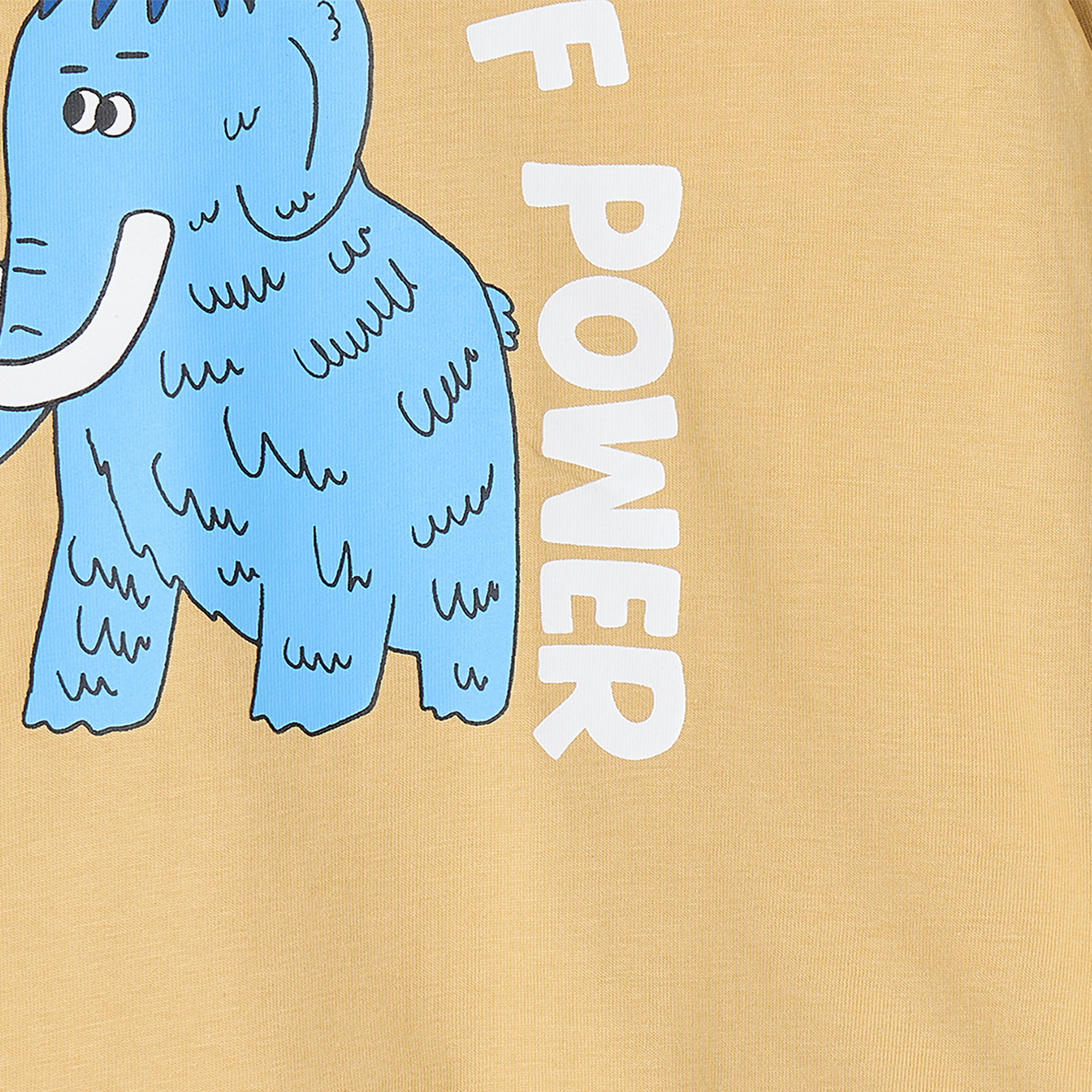 Juniors Crew Neck Long Sleeves T-shirt with Mammoth Print-boys-clothing-tshirtsandpolos-image-6