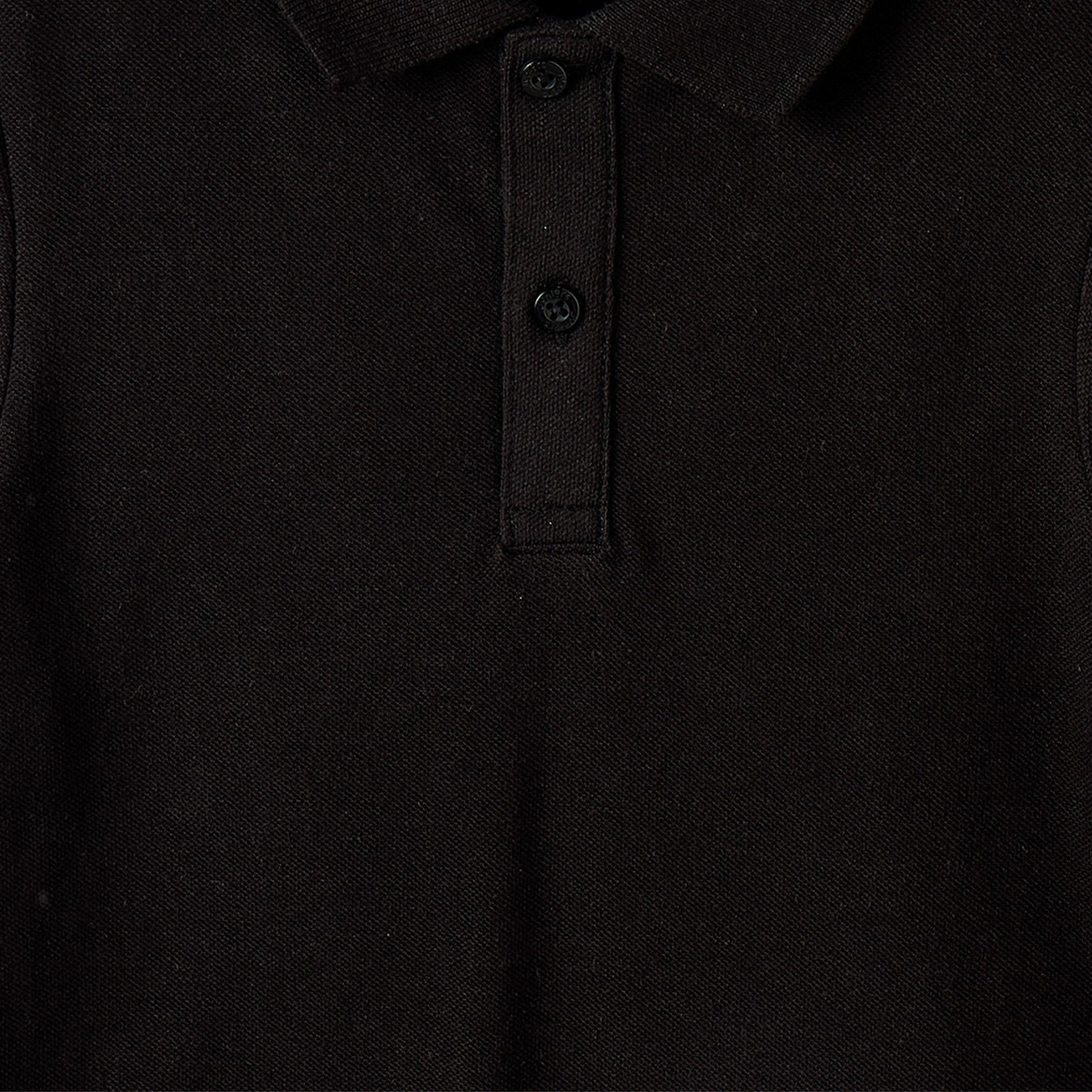 تيشيرت بارز الملمس بياقة عادية وأكمام قصيرة من جونيورز-boys-clothing-tshirtsandpolos-image-4