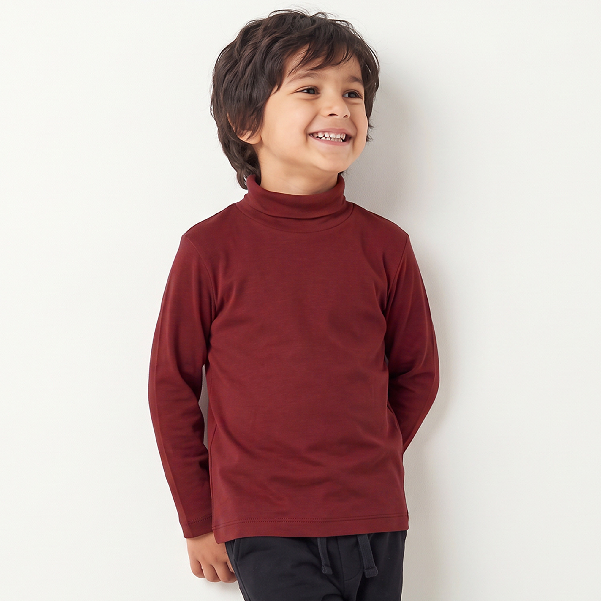 Juniors Turtleneck Long Sleeves T-shirt-boys-clothing-tshirtsandpolos-image-1