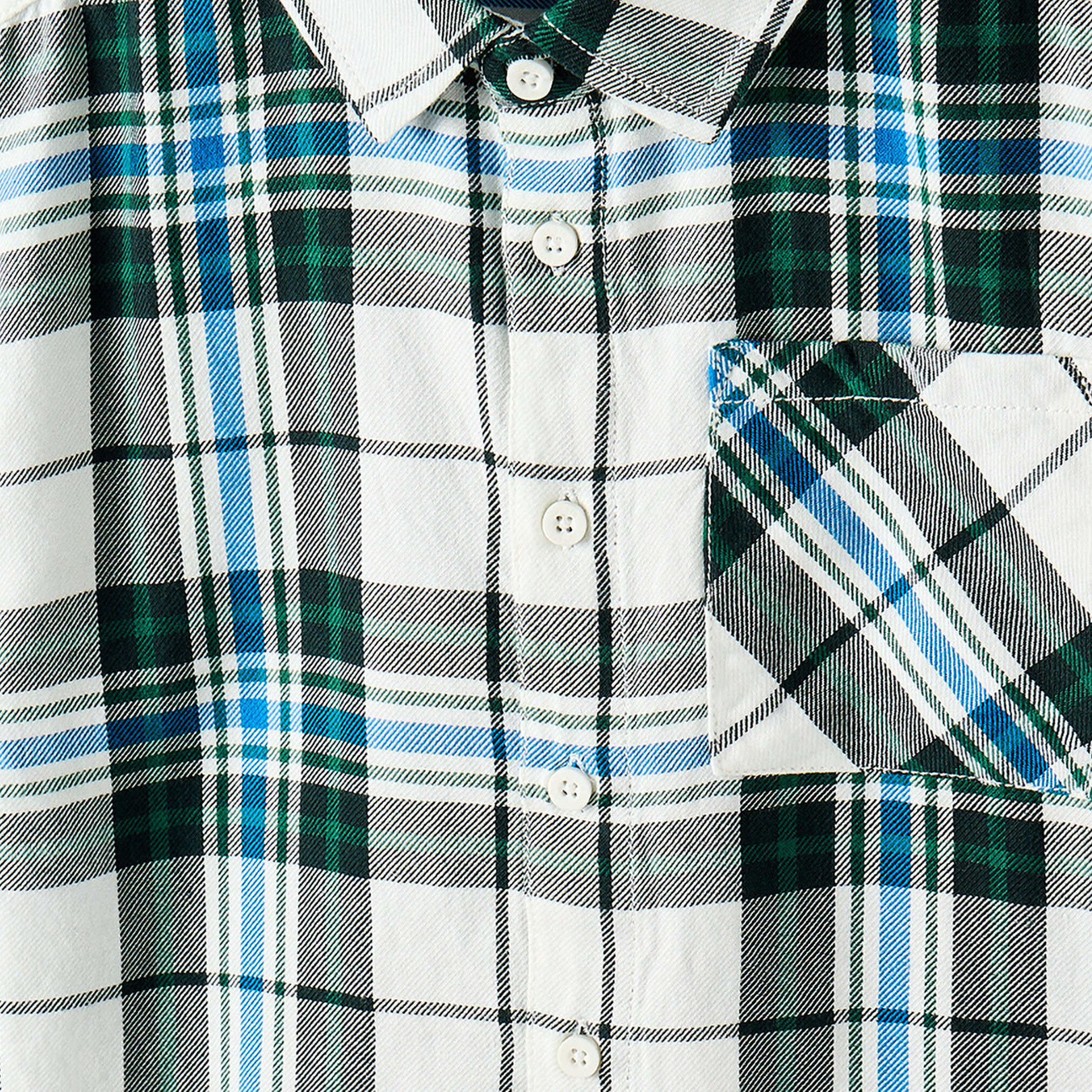 Juniors Long Sleeves Shirt with Checked Design-boys-clothing-shirts-image-5