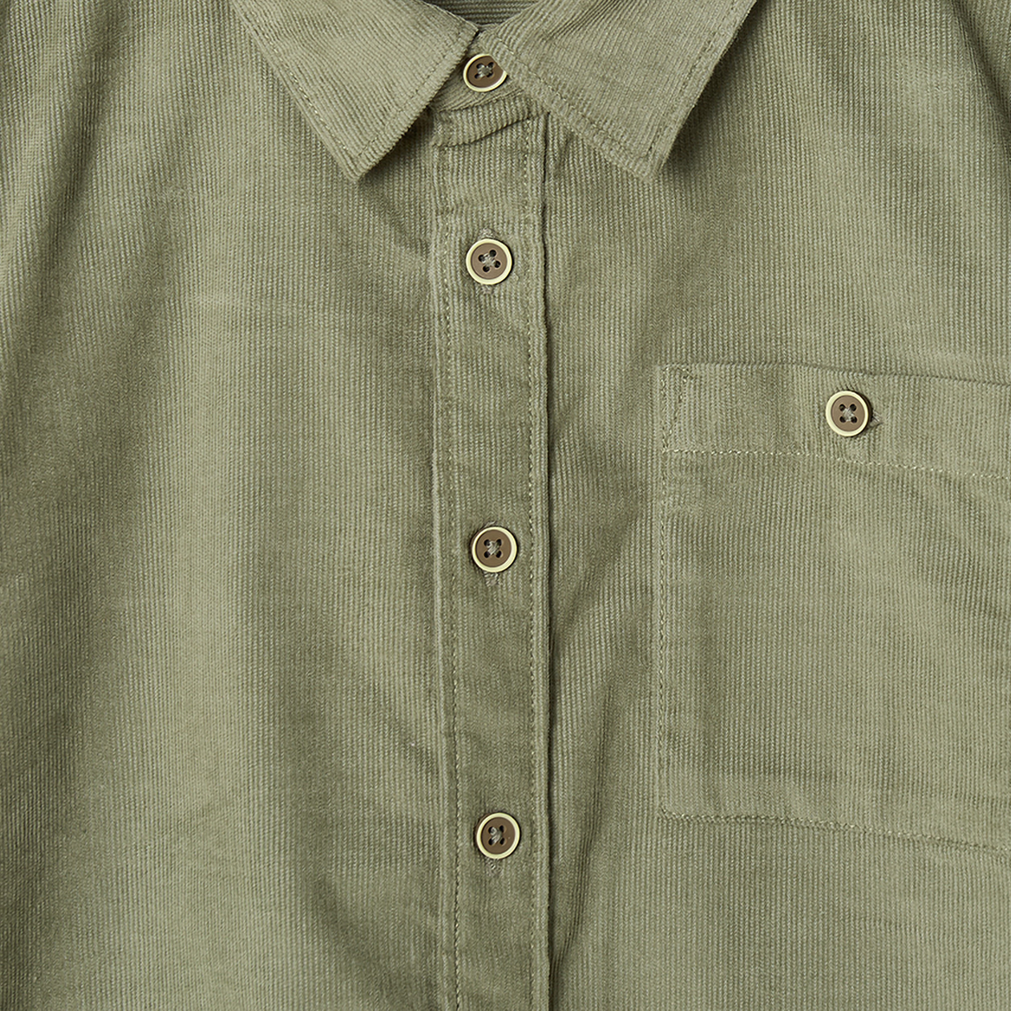 Juniors Long Sleeves Corduroy Shirt with Patch Pocket-boys-clothing-shirts-image-4
