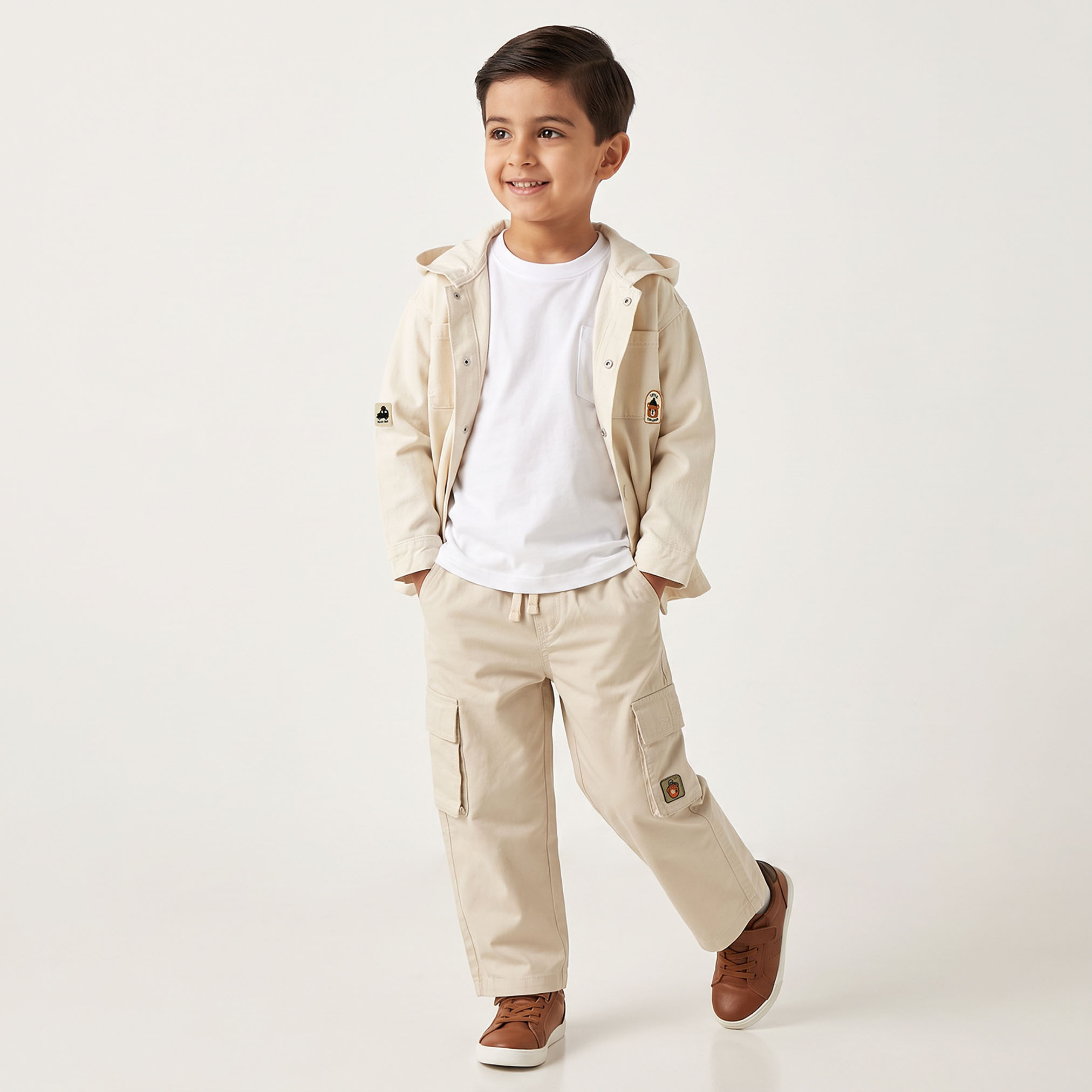 شاكيت مزين بأكمام طويلة من جونيورز-boys-clothing-shirts-image-2