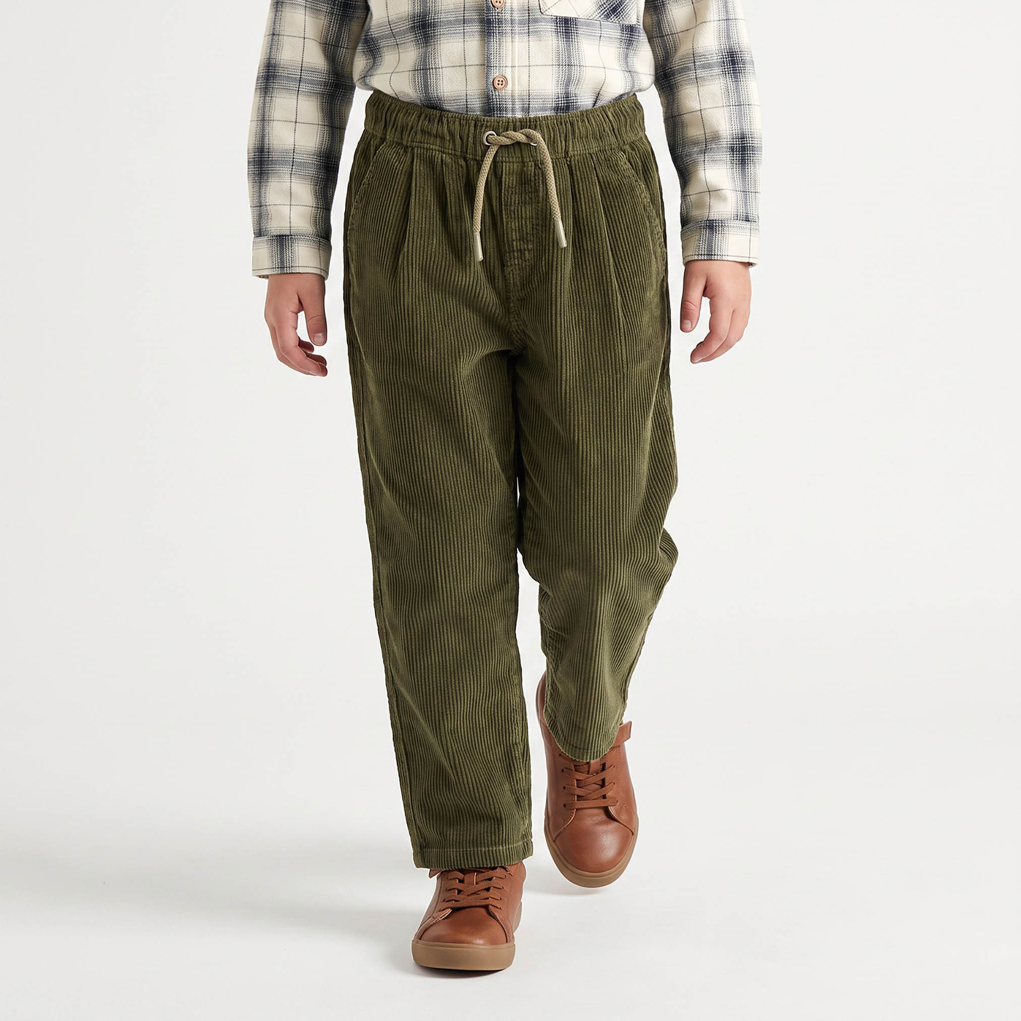 بنطلون بخصر مطاطي وجيوب من جونيورز-boys-clothing-bottoms-trousers-image-1