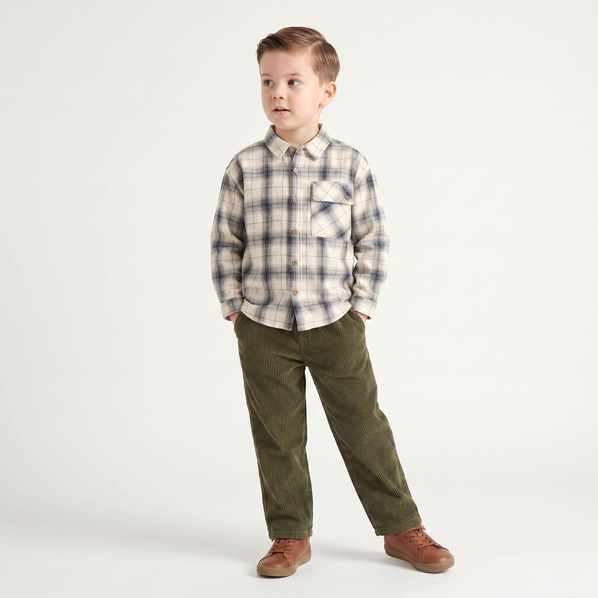 بنطلون بخصر مطاطي وجيوب من جونيورز-boys-clothing-bottoms-trousers-image-2