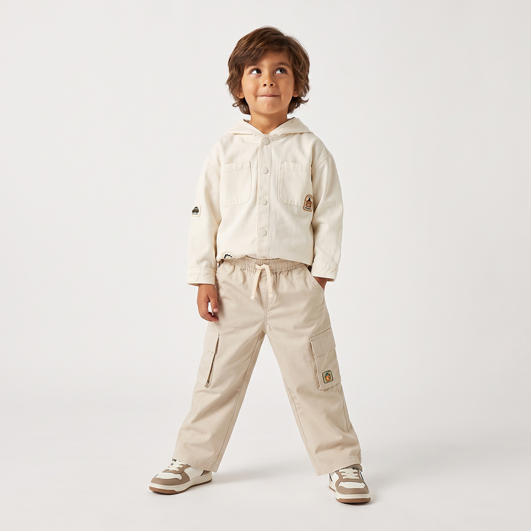 Juniors Cotton Straight Leg Cargo Jeans with Pocket-baby-boys-clothing-bottoms-jeans-image-2