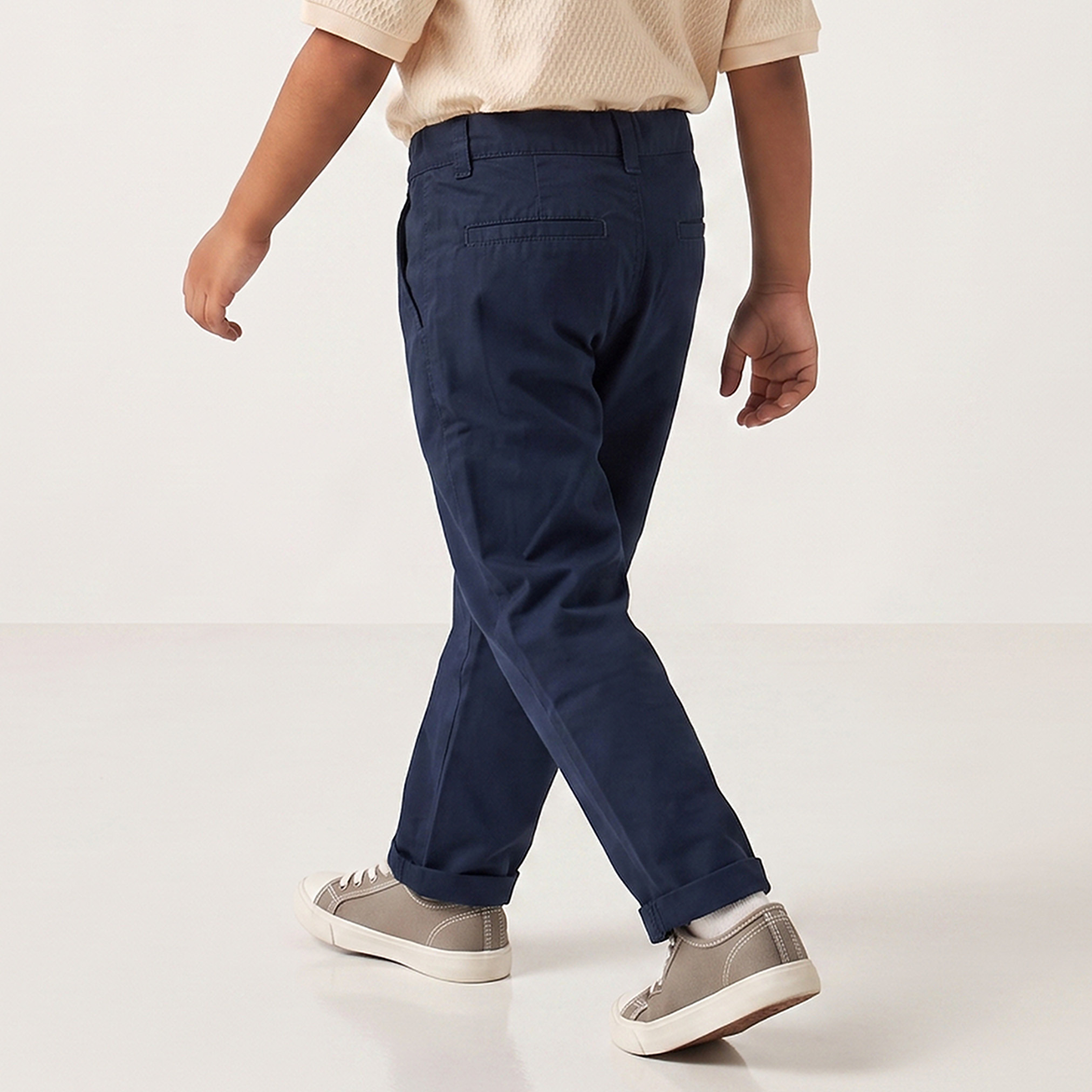 Juniors Trousers with Pockets, Button Closure-boys-clothing-bottoms-trousers-image-3