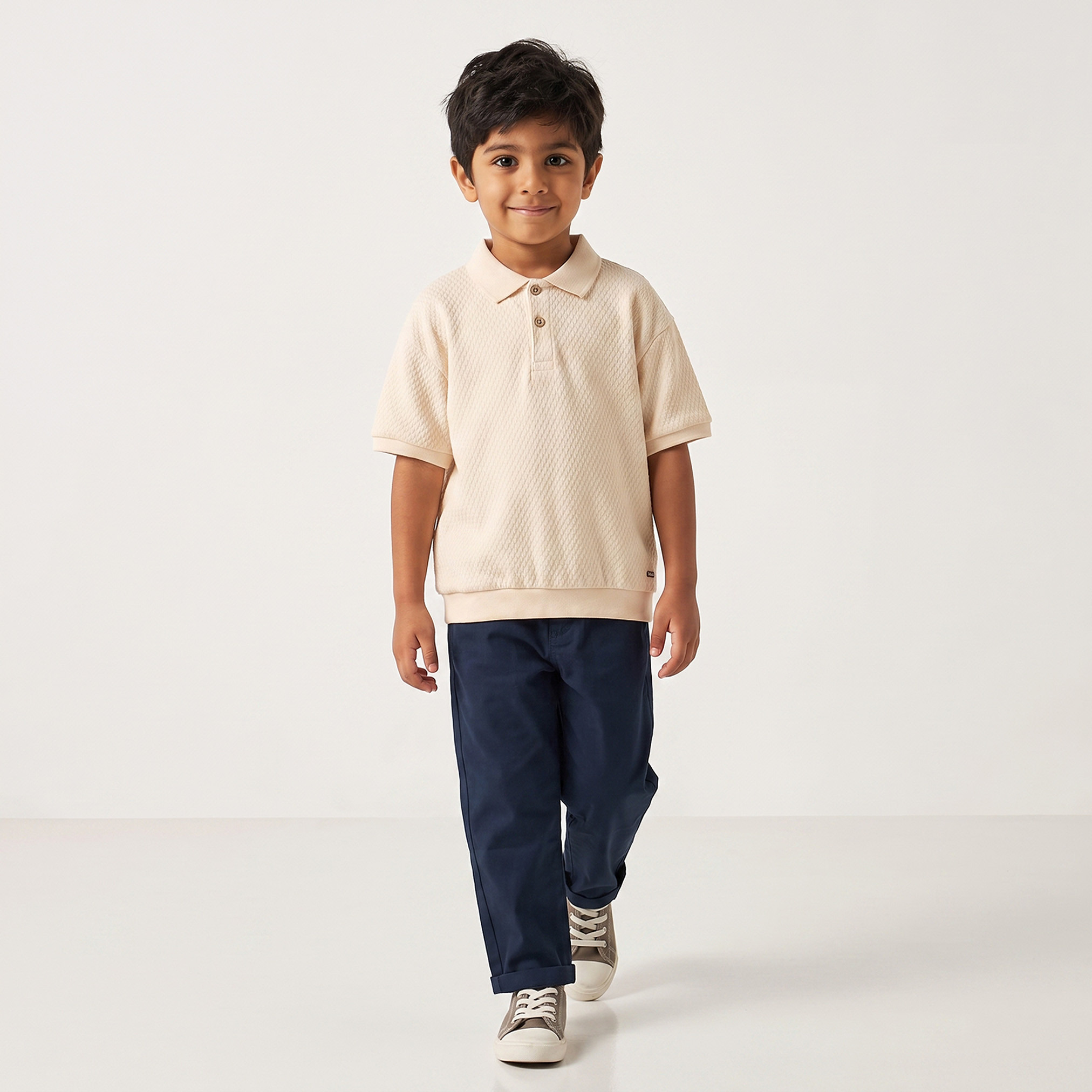 Juniors Trousers with Pockets, Button Closure-boys-clothing-bottoms-trousers-image-2