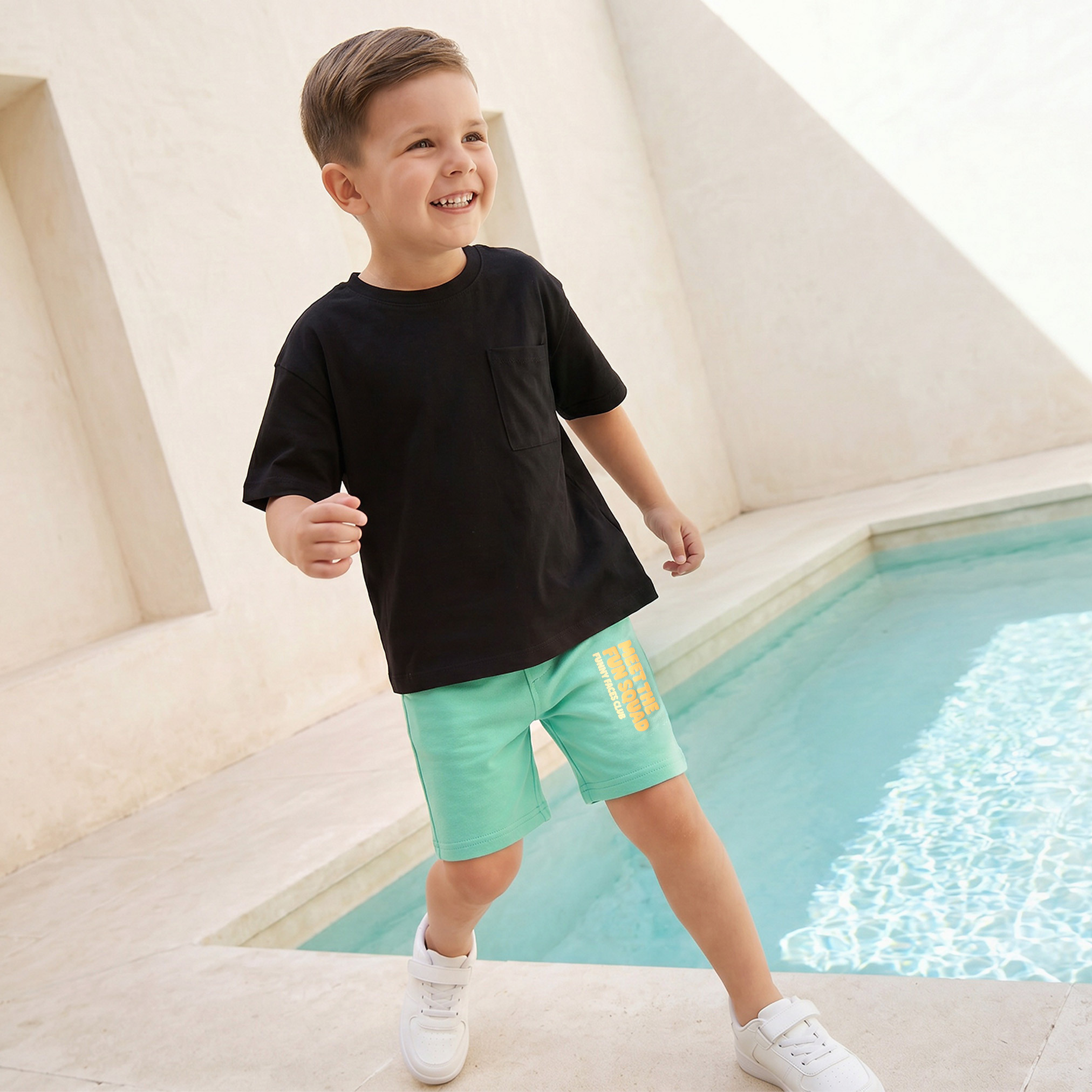Juniors Knee Length Drawstring Waist Shorts with Pockets-baby-boys-clothing-bottoms-shorts-image-5