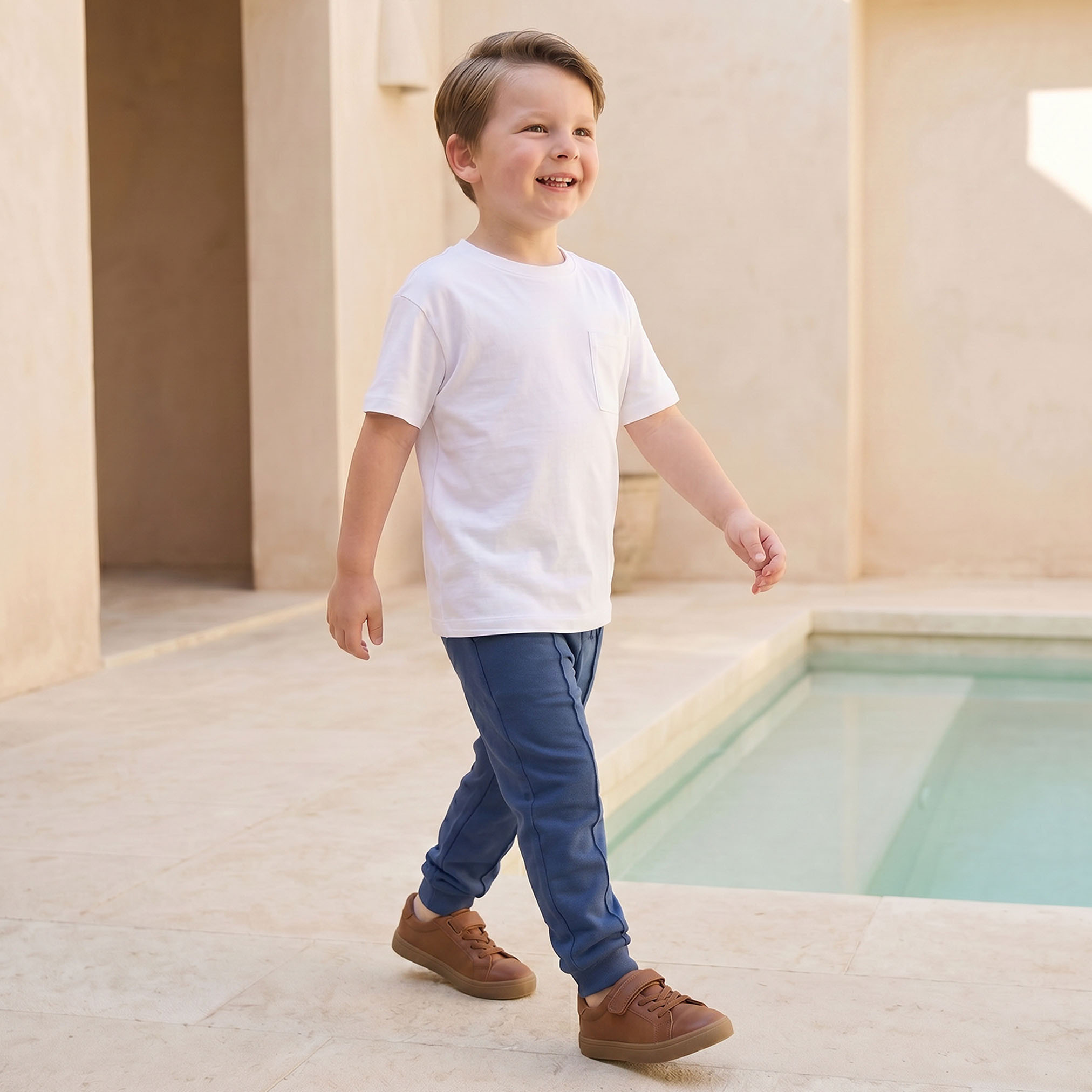 Juniors Drawstring Waist Joggers with Pockets-boys-clothing-bottoms-joggersandtrackpants-image-5