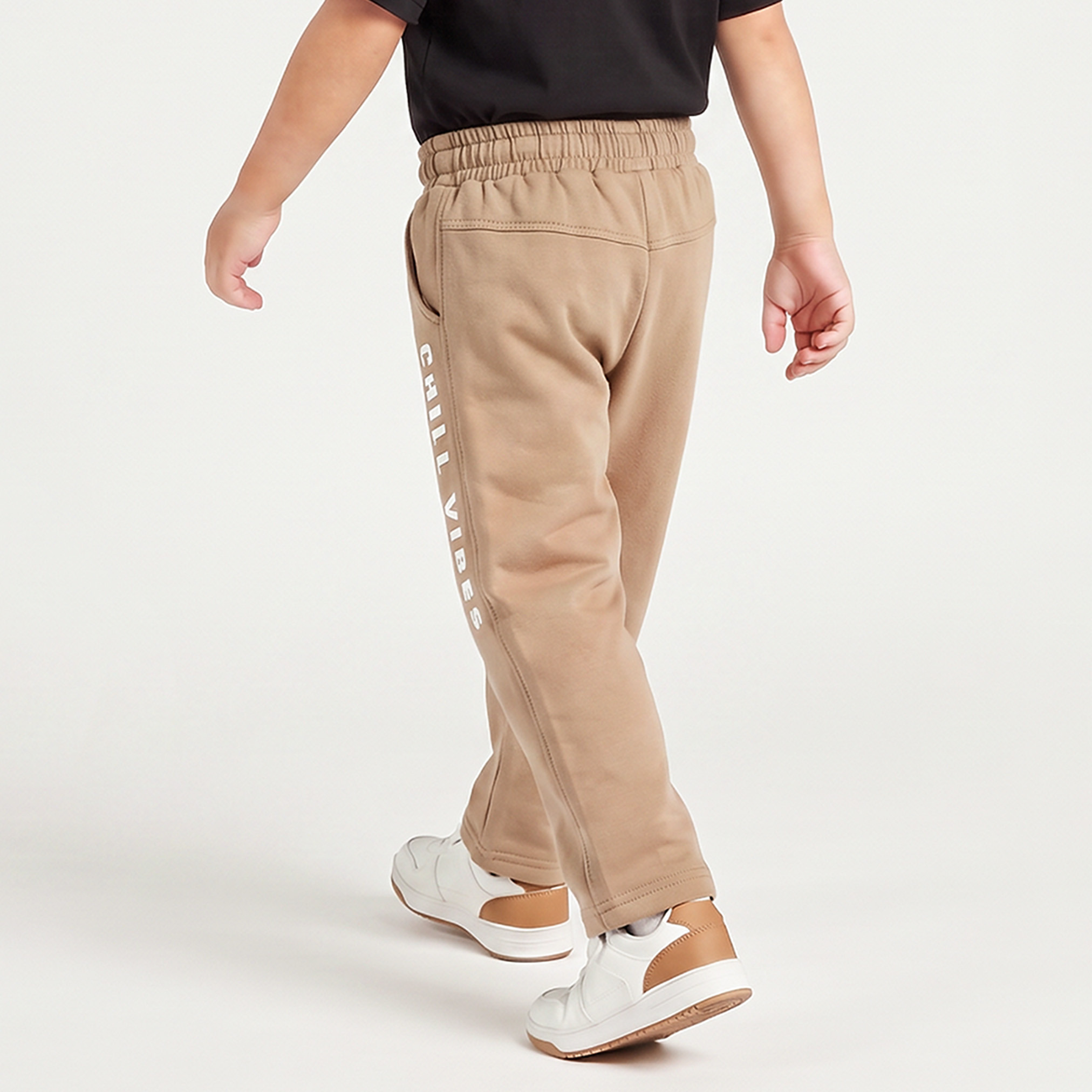Juniors Drawstring Waistband Joggers with Print-boys-clothing-bottoms-joggersandtrackpants-image-2