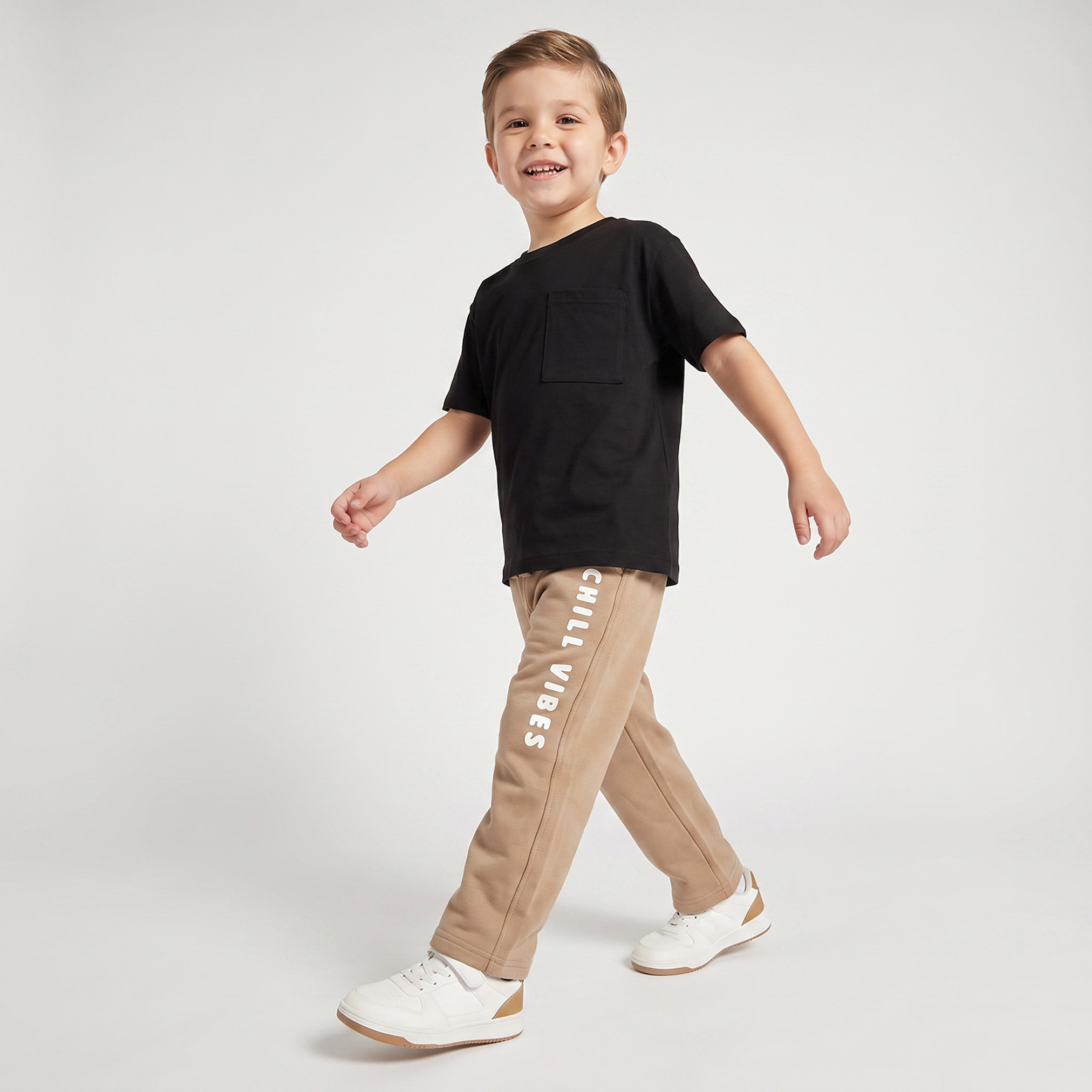 Juniors Drawstring Waistband Joggers with Print-boys-clothing-bottoms-joggersandtrackpants-image-5