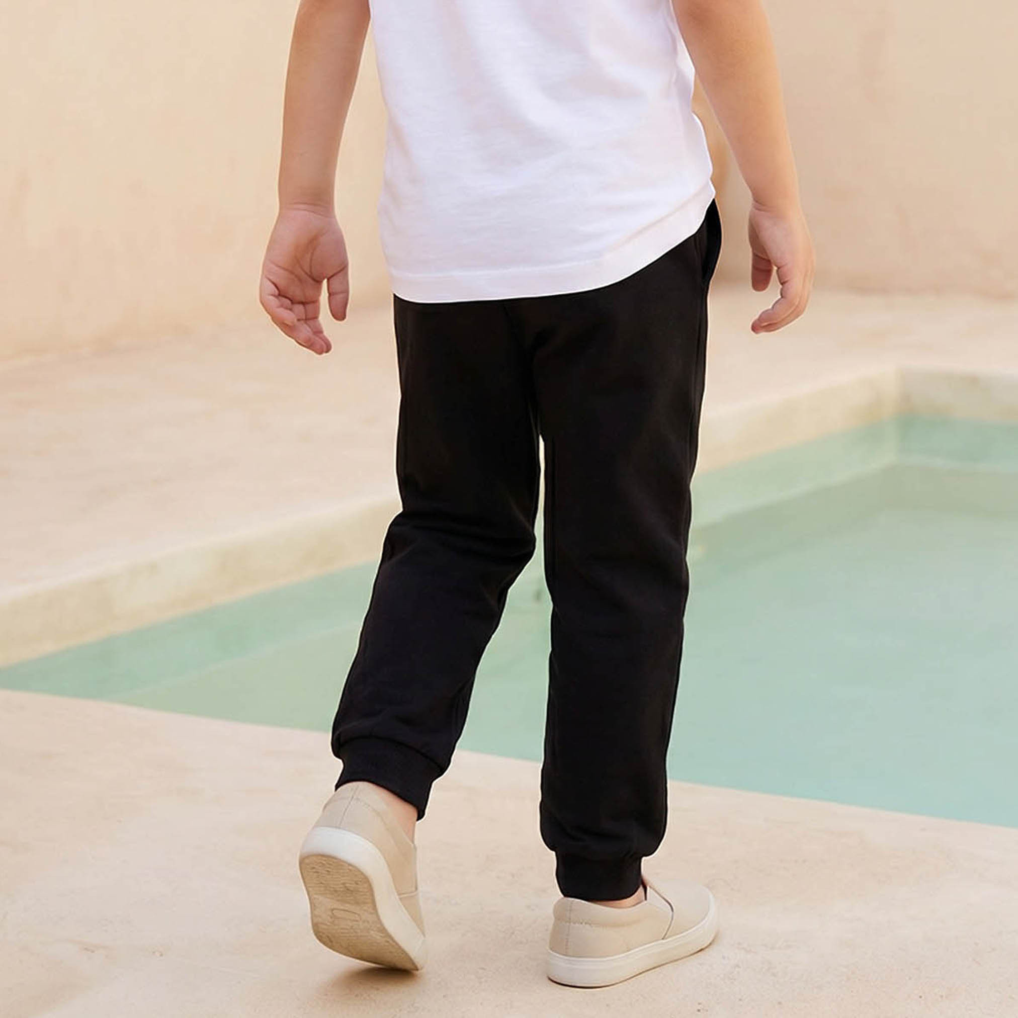 Juniors Drawstring Waistband Joggers with Pockets-boys-clothing-bottoms-joggersandtrackpants-image-3