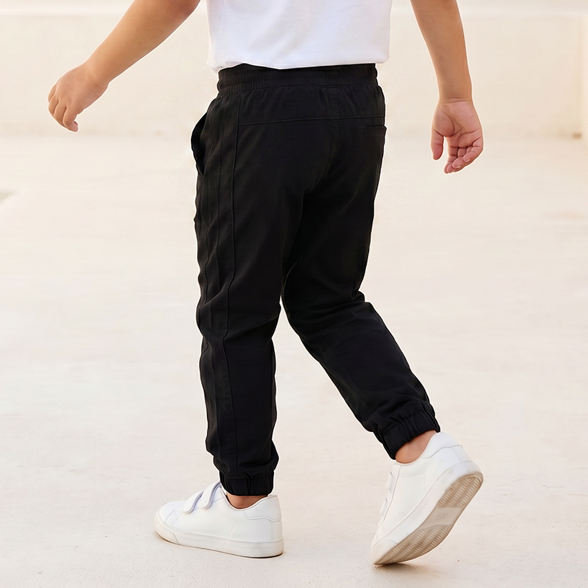 بنطلون جوغرز برباط خصر وجيوب من جونيورز-boys-clothing-bottoms-joggersandtrackpants-image-3