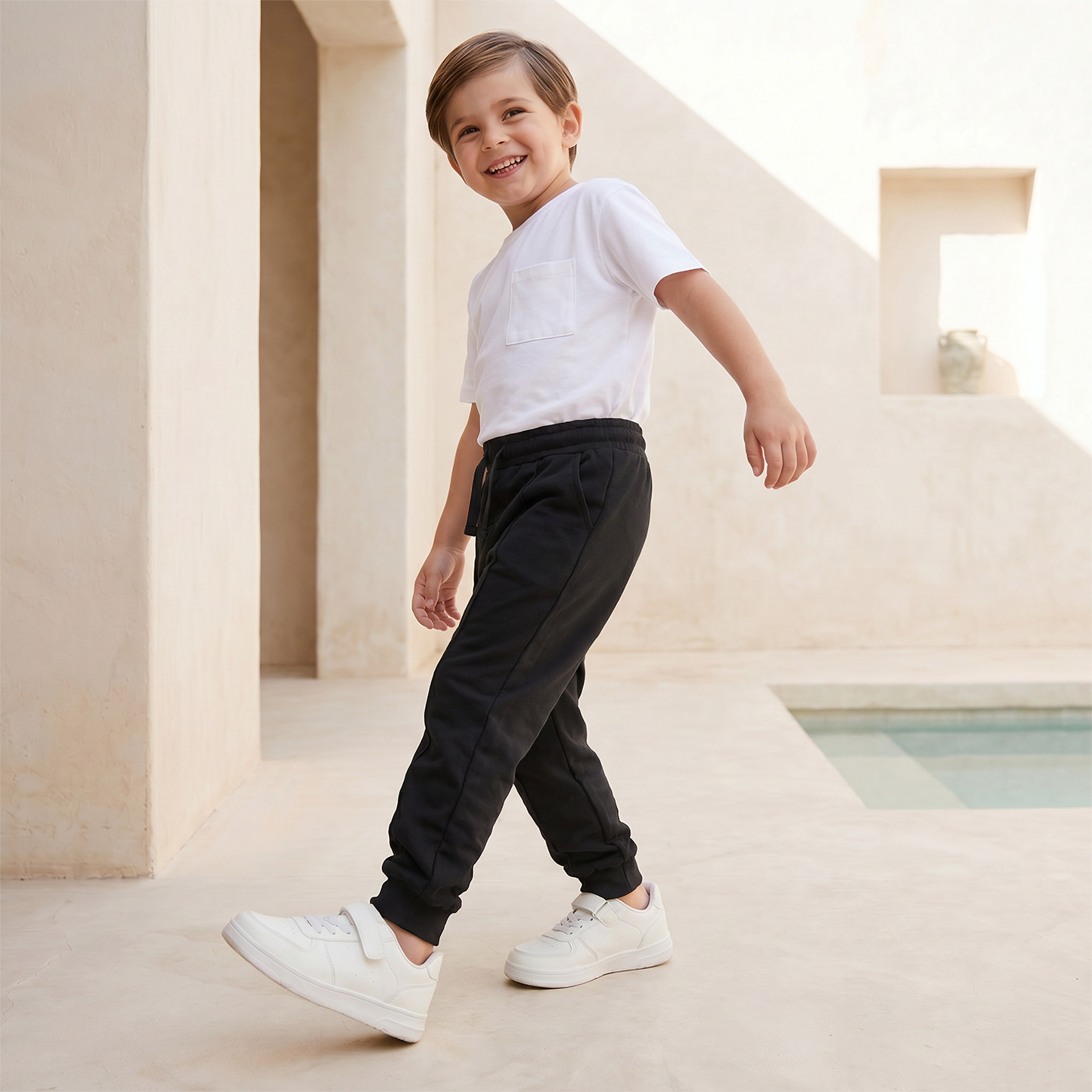 بنطلون جوغرز برباط خصر وجيوب من جونيورز-boys-clothing-bottoms-joggersandtrackpants-image-5