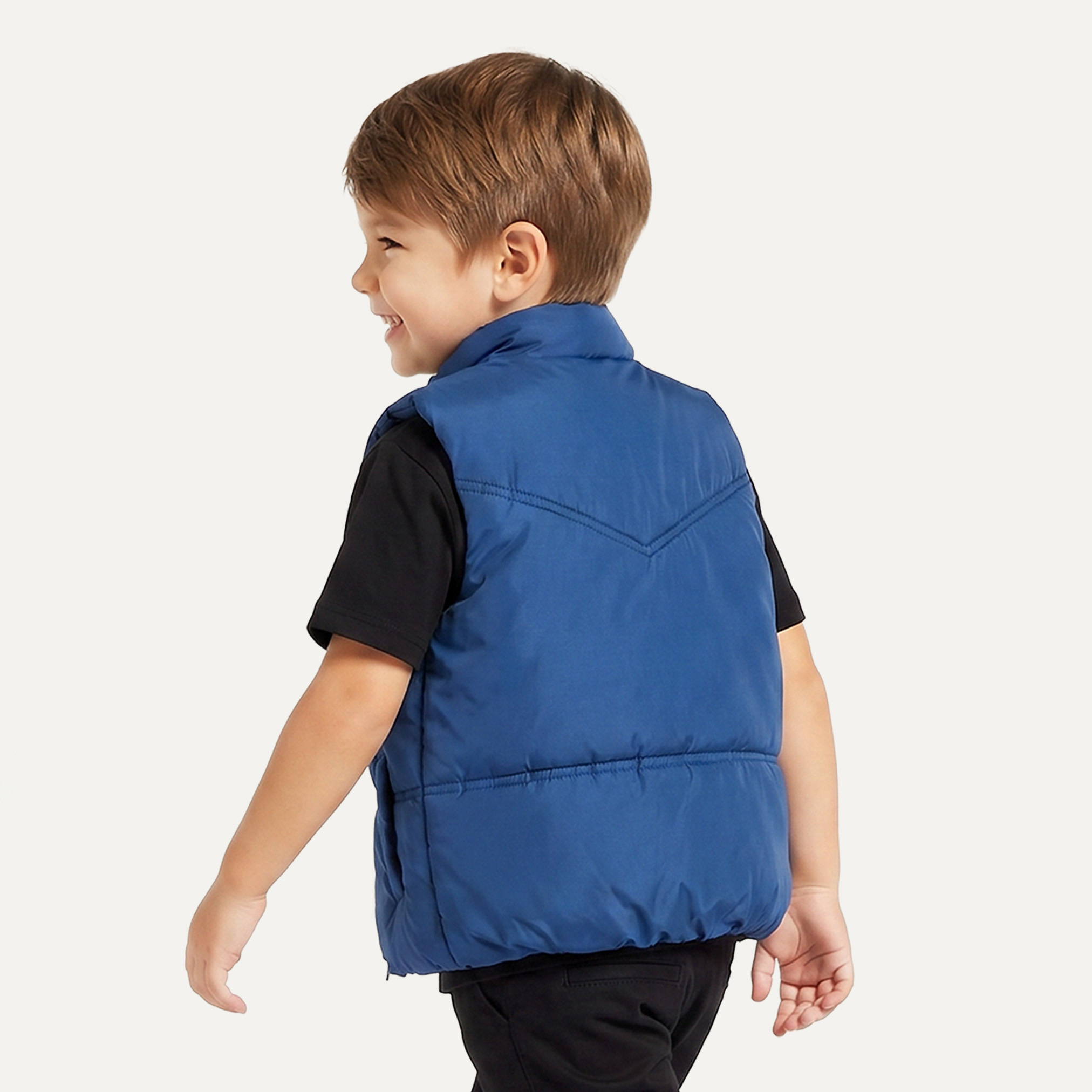 Juniors Puffer Gilet with Hood-boys-clothing-jacketsandcoats-image-3