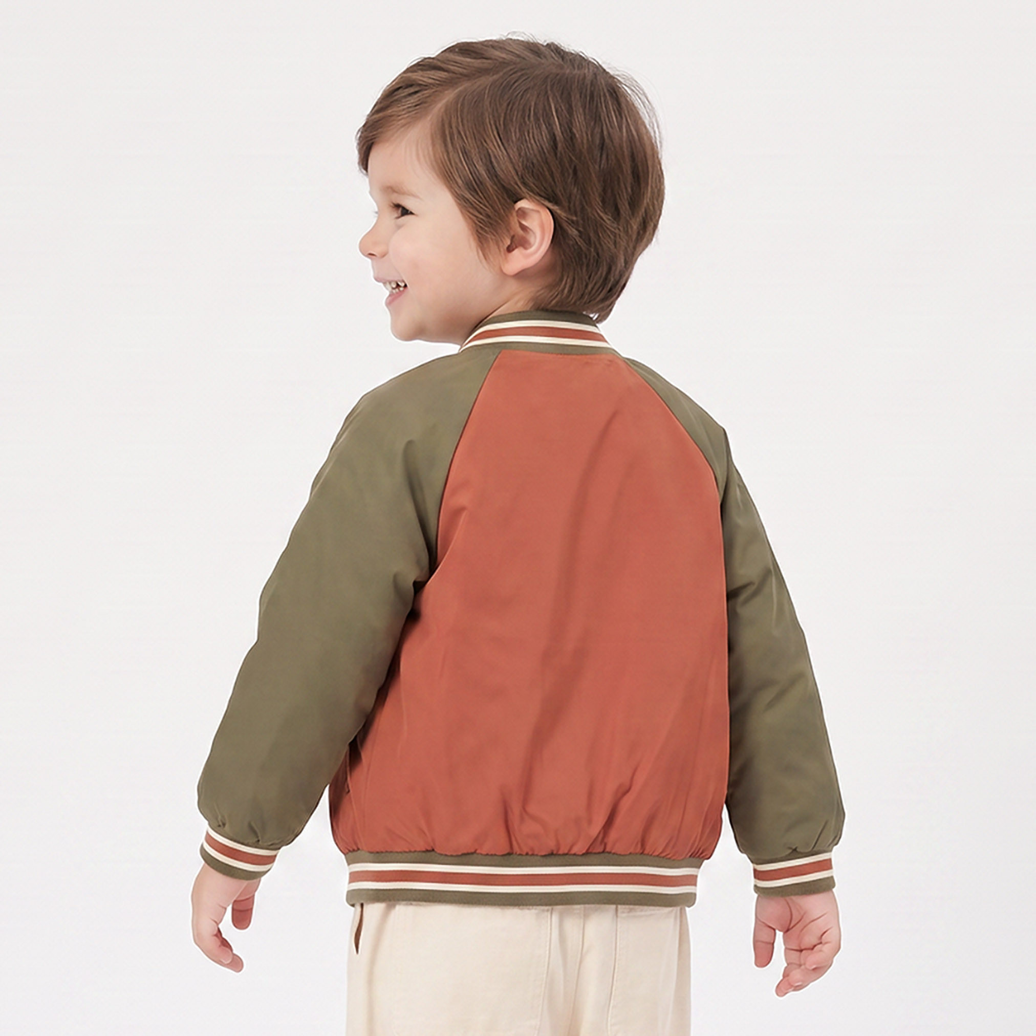 جاكيت بومبر بتصميم ألوان متعددة مع سحاب إغلاق من جونيورز-boys-clothing-jacketsandcoats-image-2