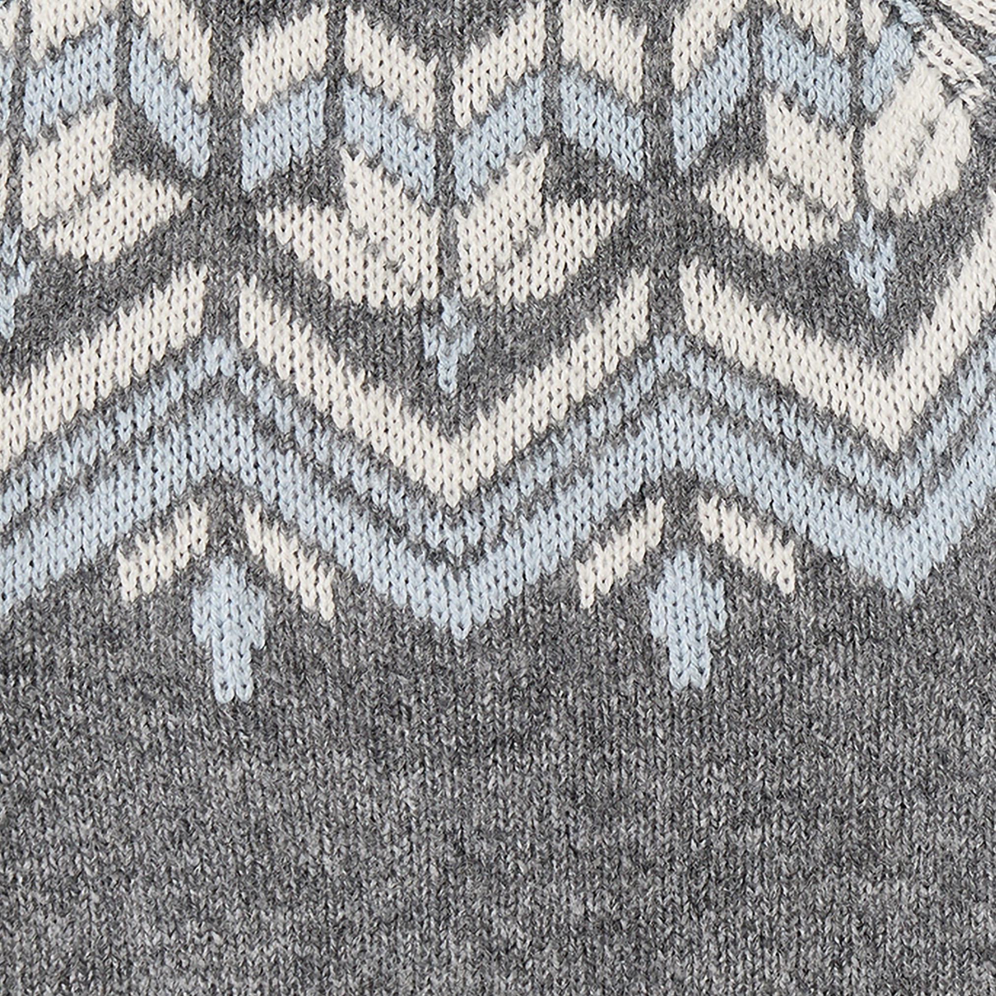 Juniors Geometric Print Sweater with Long Sleeves-baby-boys-clothing-winterwear-jumpersandcardigans-image-4