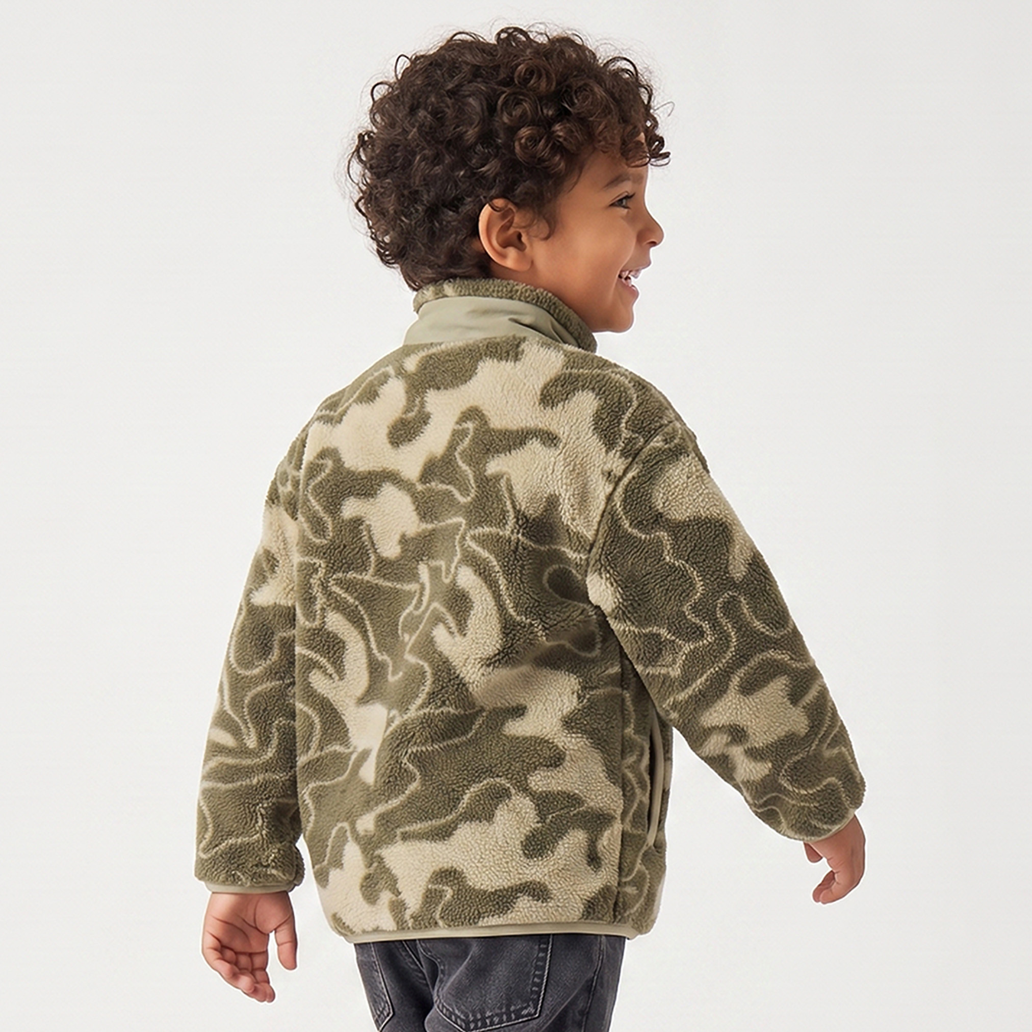 Juniors Camouflage Print Jacket with Long Sleeves-boys-clothing-jacketsandcoats-image-3
