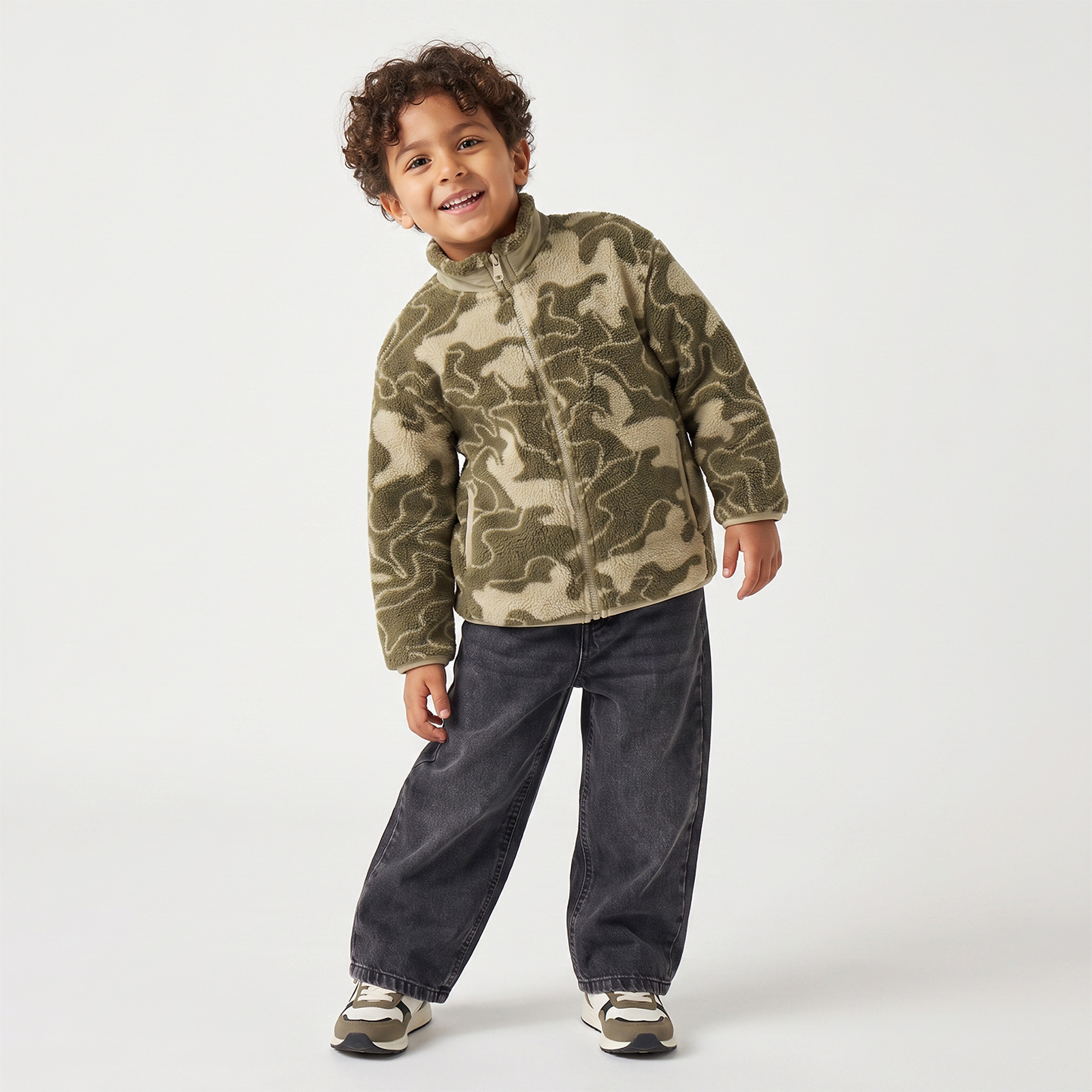 Juniors Camouflage Print Jacket with Long Sleeves-boys-clothing-jacketsandcoats-image-4