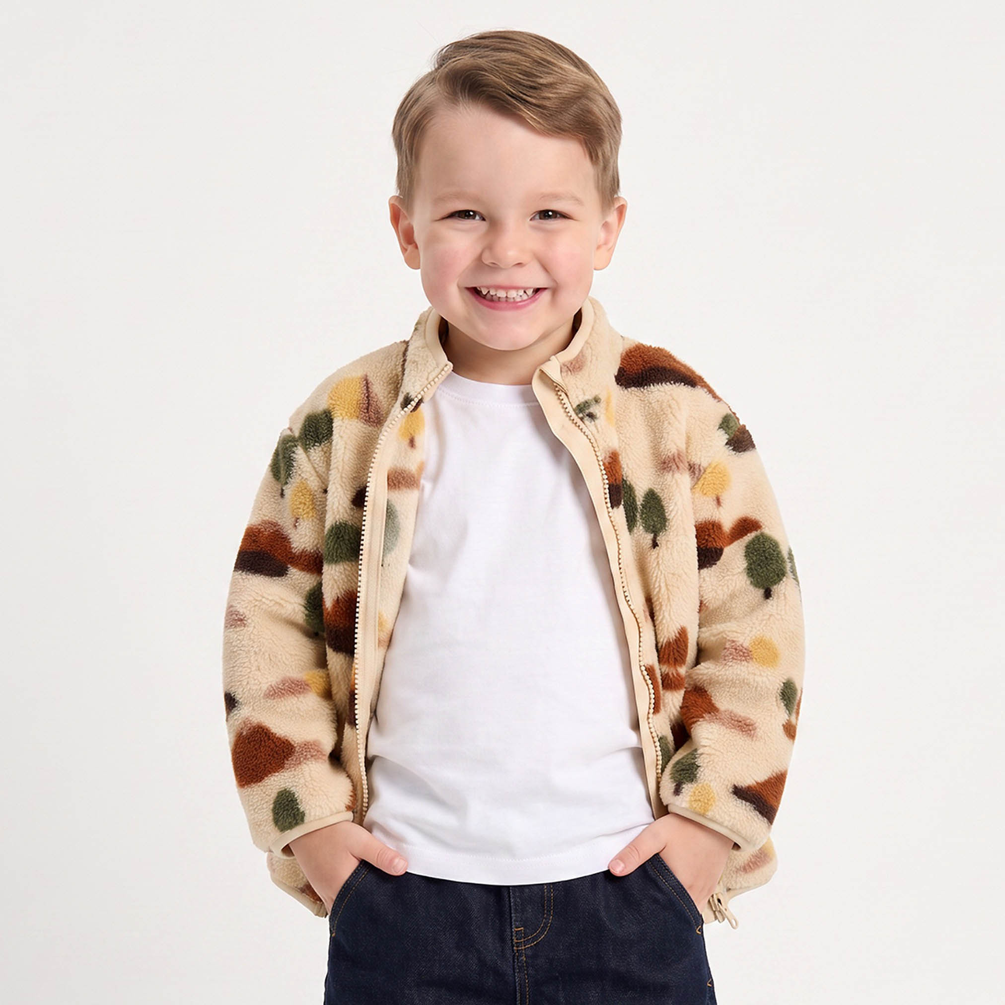 جاكيت صوف بطبعات من جونيورز-boys-clothing-jacketsandcoats-image-1