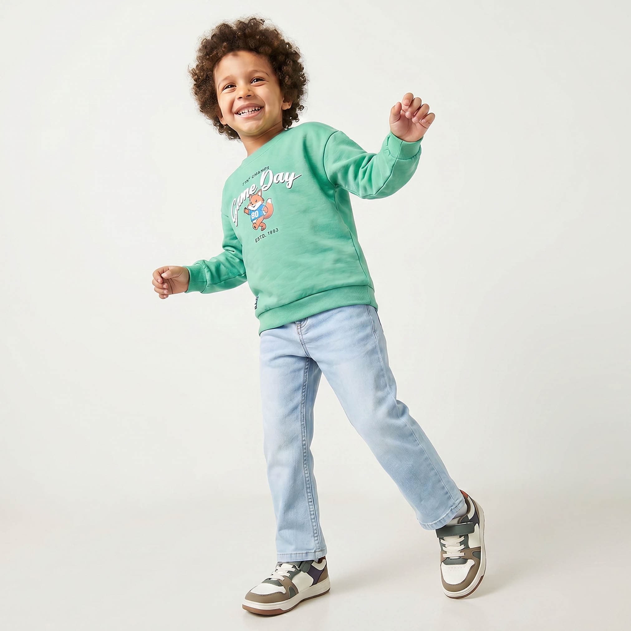 سويت شيرت بطبعات ثعلب وأكمام طويلة من جونيورز-baby-boys-clothing-winterwear-sweatshirts-image-5
