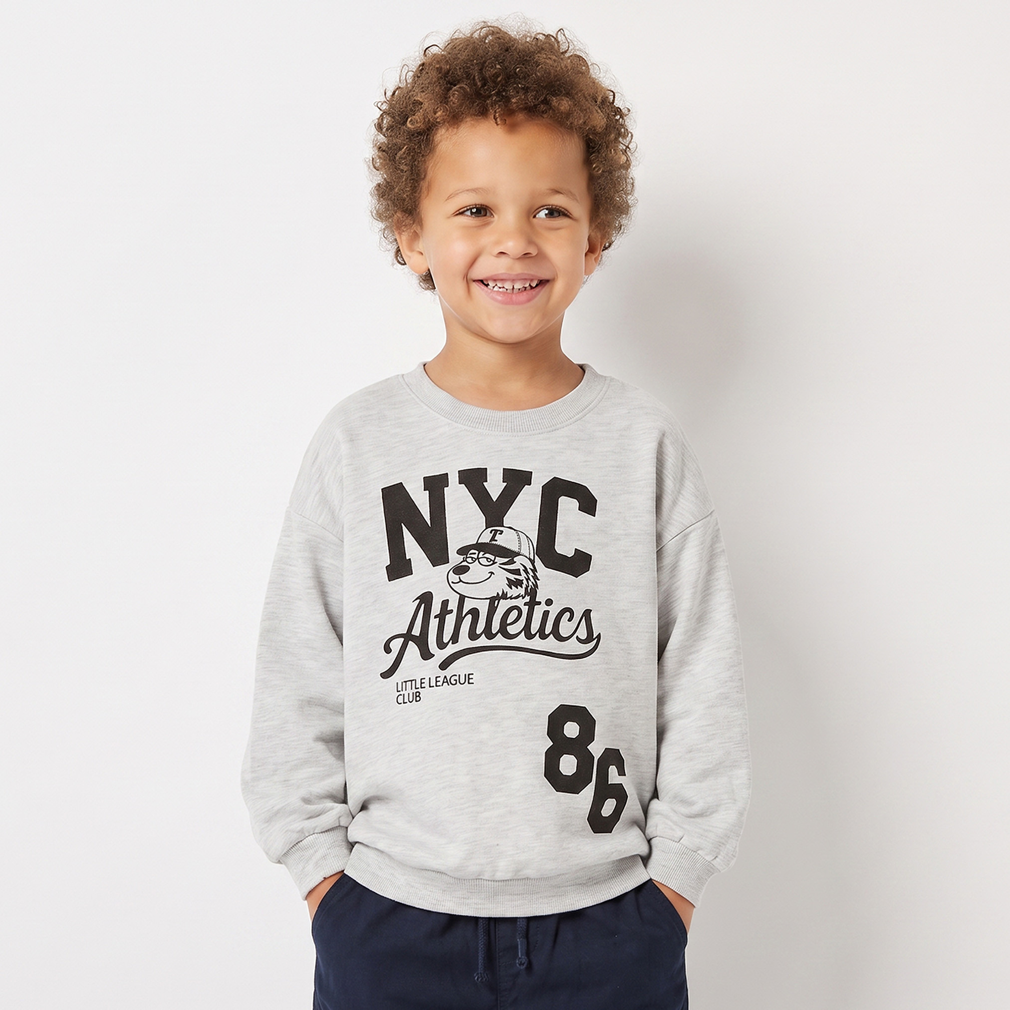 سويت شيرت بأكمام طويلة وطبعات من جونيورز-baby-boys-clothing-winterwear-sweatshirts-image-1