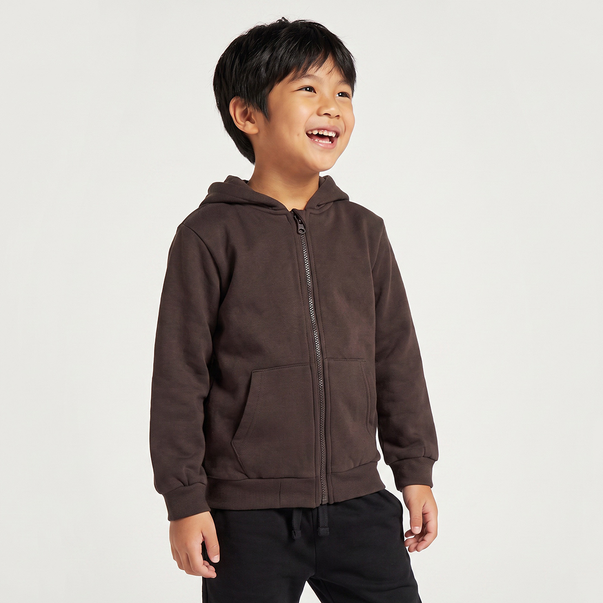 سويت شيرت بقبعة وأكمام طويلة من جونيورز-baby-boys-clothing-winterwear-sweatshirts-image-1