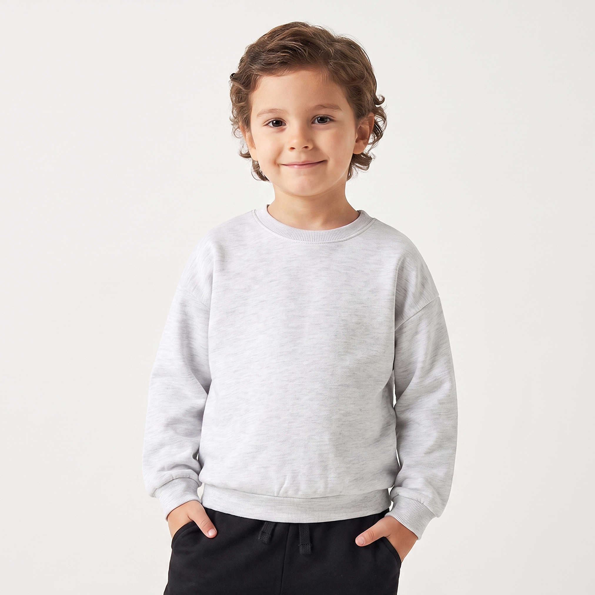 سويت شيرتات بأكمام طويلة من جونيورز - عبوة 3 قطع-baby-boys-clothing-winterwear-sweatshirts-image-4