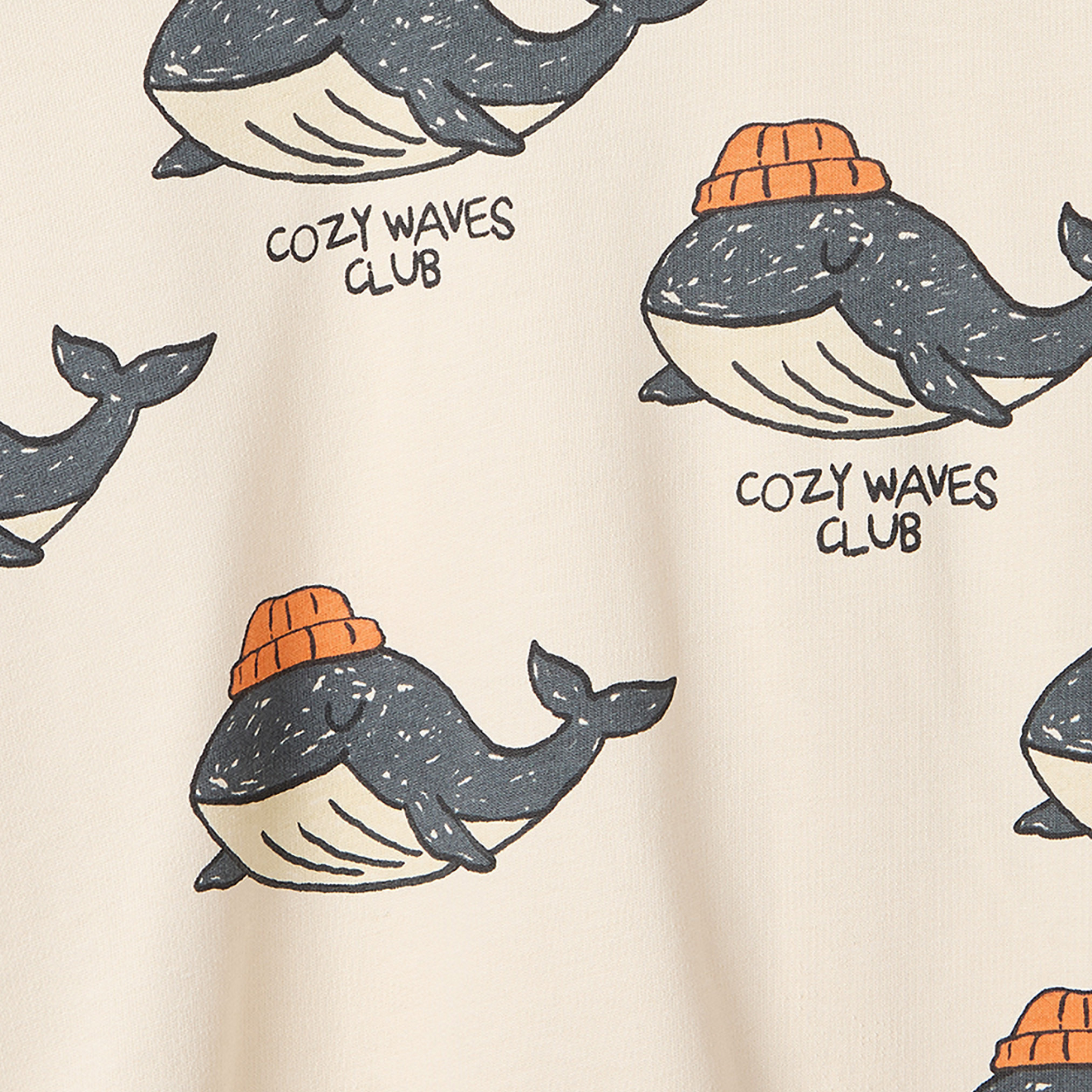 Juniors Whale Print Sweatshirt with Long Sleeves-baby-boys-clothing-winterwear-sweatshirts-image-4