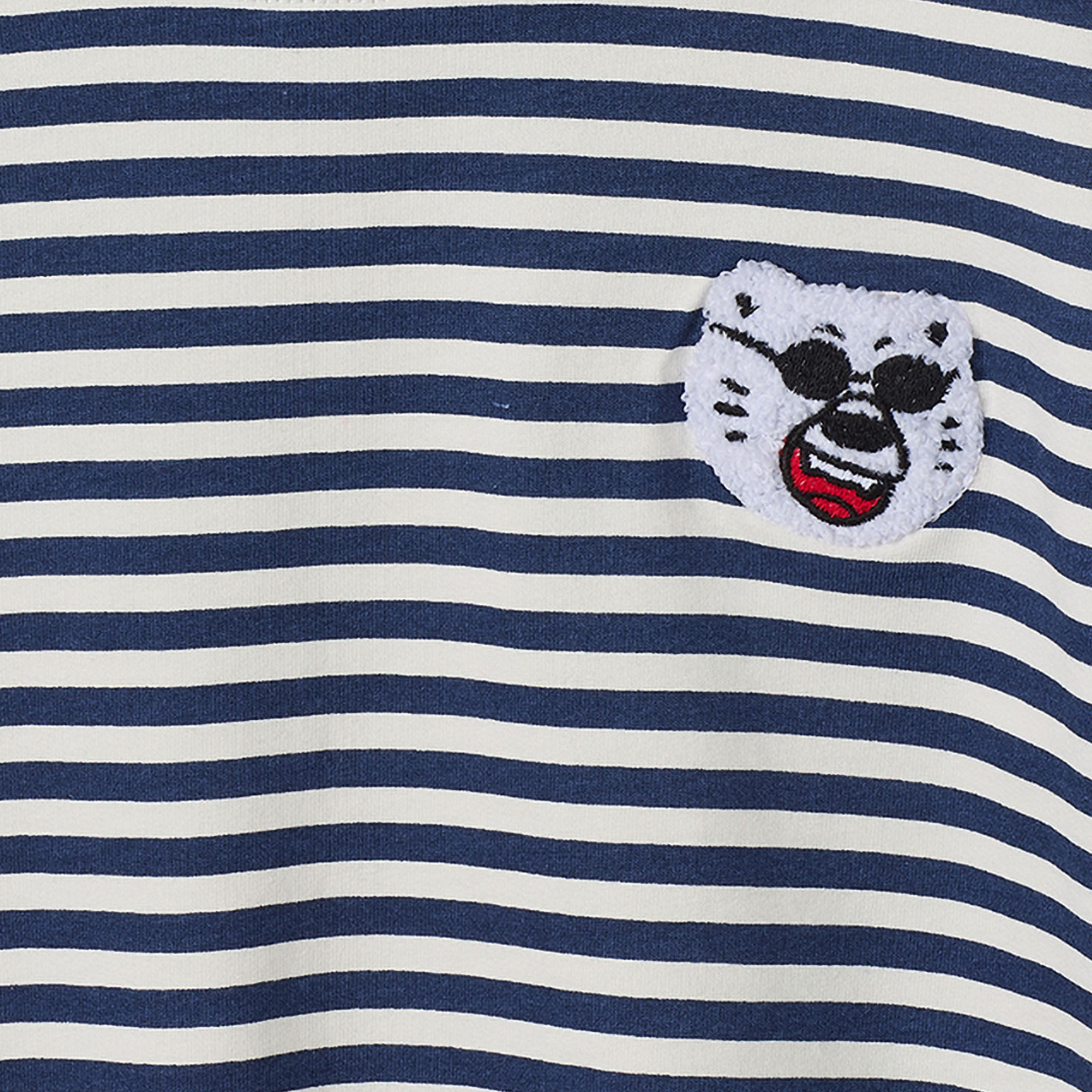 Juniors Striped Sweatshirt with Long Sleeves-baby-boys-clothing-winterwear-sweatshirts-image-4
