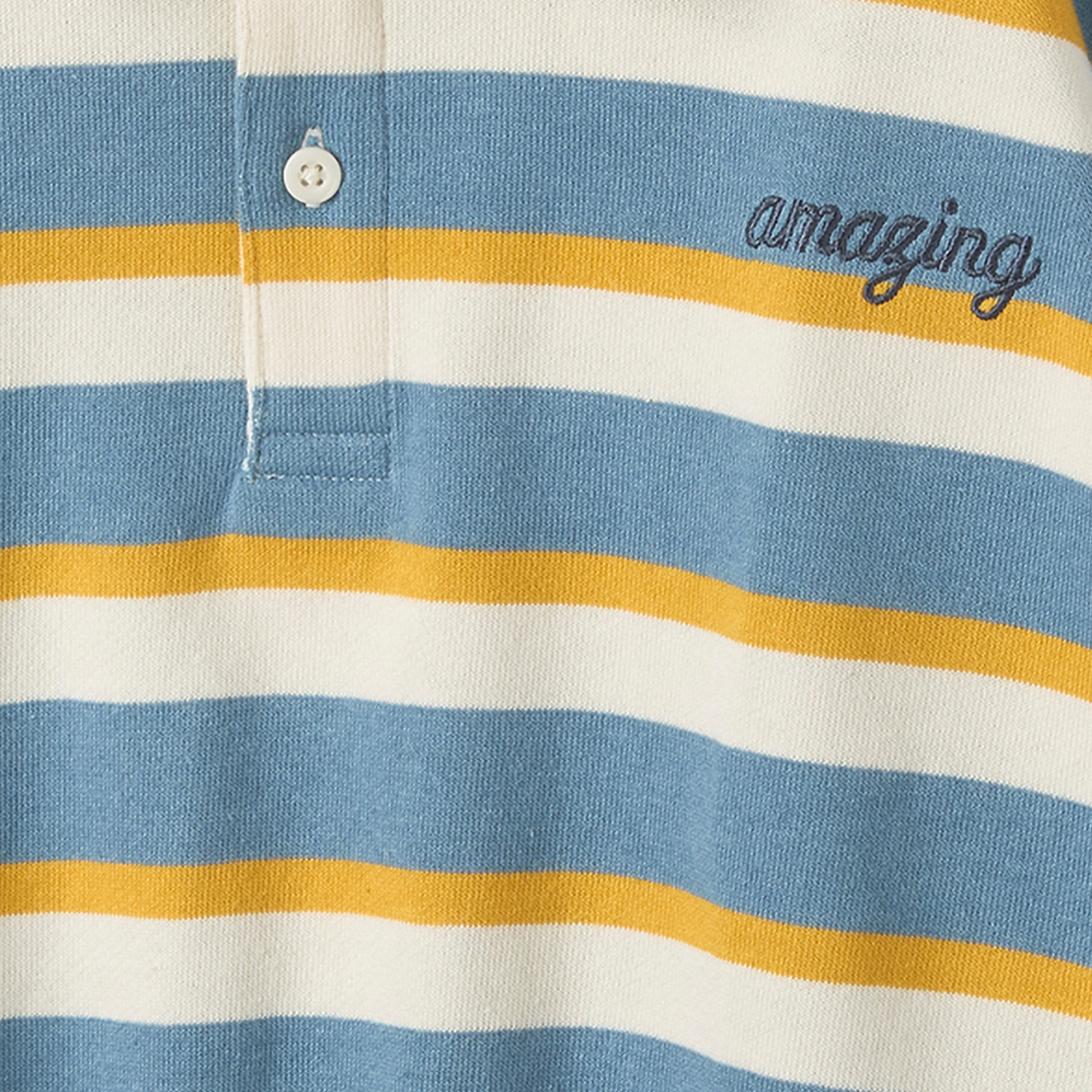 Juniors Striped Sweatshirt with Stripes Detail-baby-boys-clothing-winterwear-sweatshirts-image-4