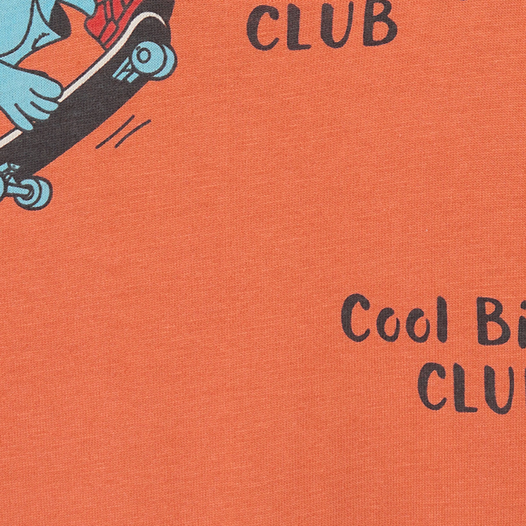 Juniors Crew Neck Short Sleeves T-shirt and Shorts Set with Graphic Print-boys-clothing-setsandcoords-image-5