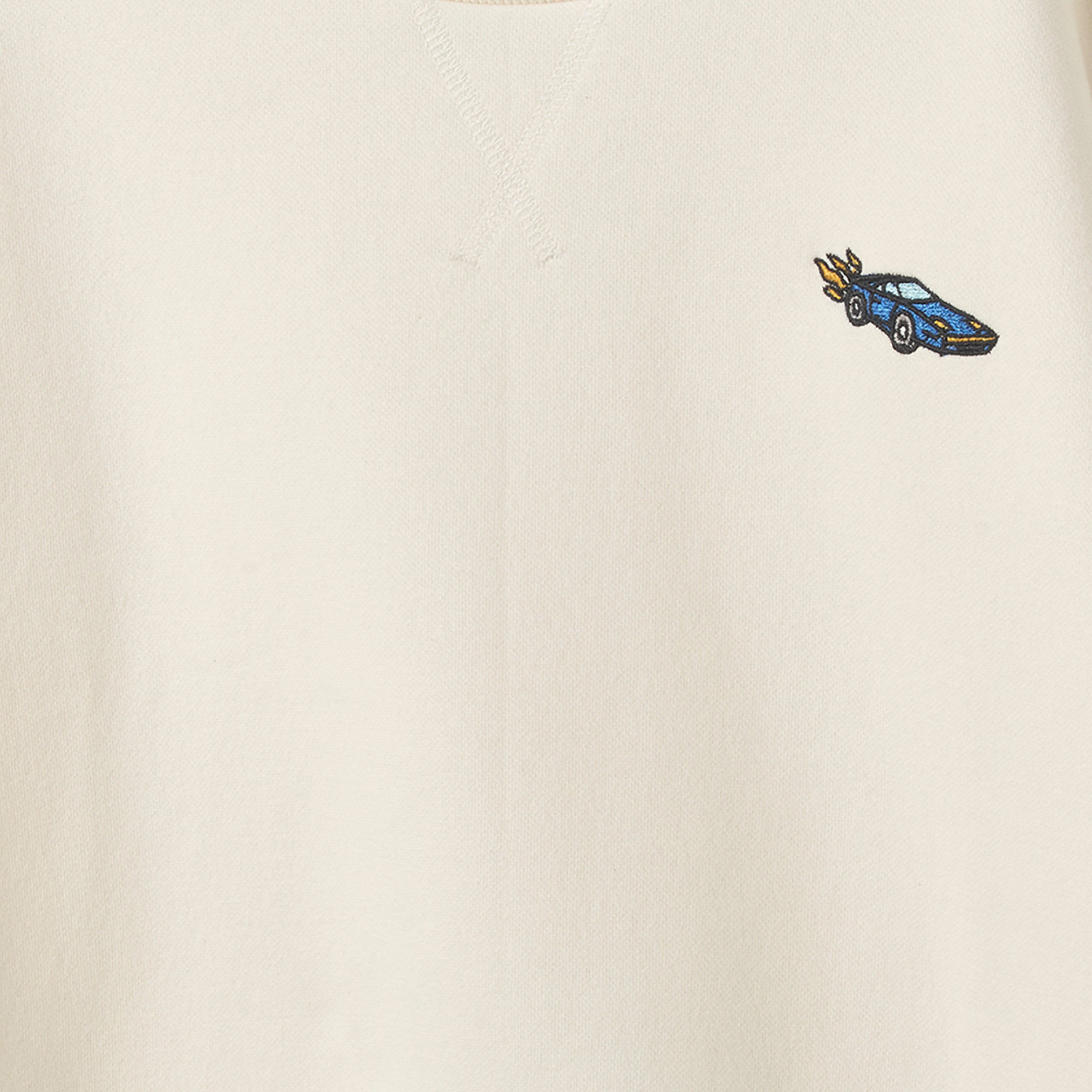 طقم سويت شيرت بأكمام طويلة ورقبة ضيقة وتطريزات مع بنطلون رياضي من جونيورز-boys-clothing-setsandcoords-image-7