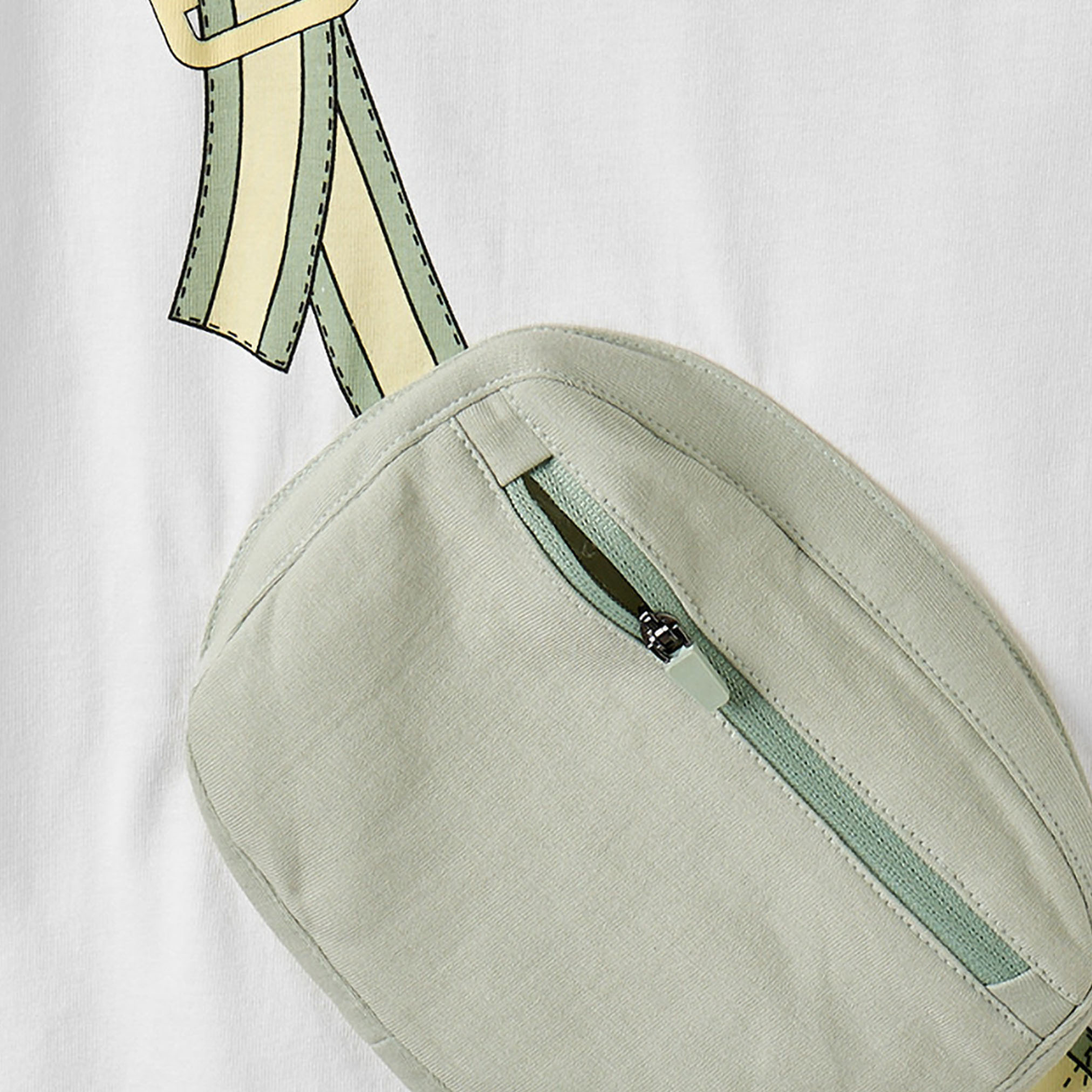 Juniors Crew Neck Short Sleeves T-shirt and Shorts Set with Bag Applique-boys-clothing-setsandcoords-image-5