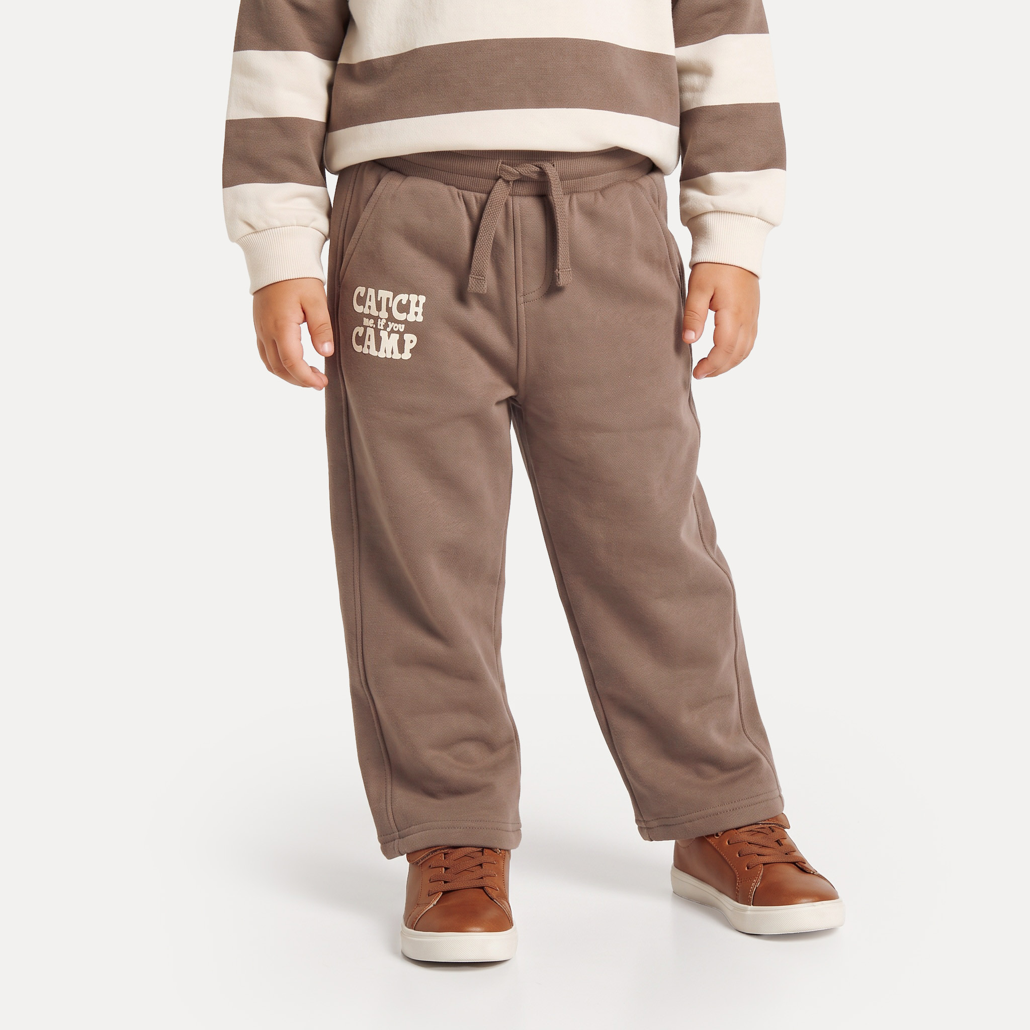 طقم سويت شيرت بياقة ضيقة وأكمام طويلة وبنطلون بخصر مطاطي من جونيورز-boys-clothing-setsandcoords-image-3