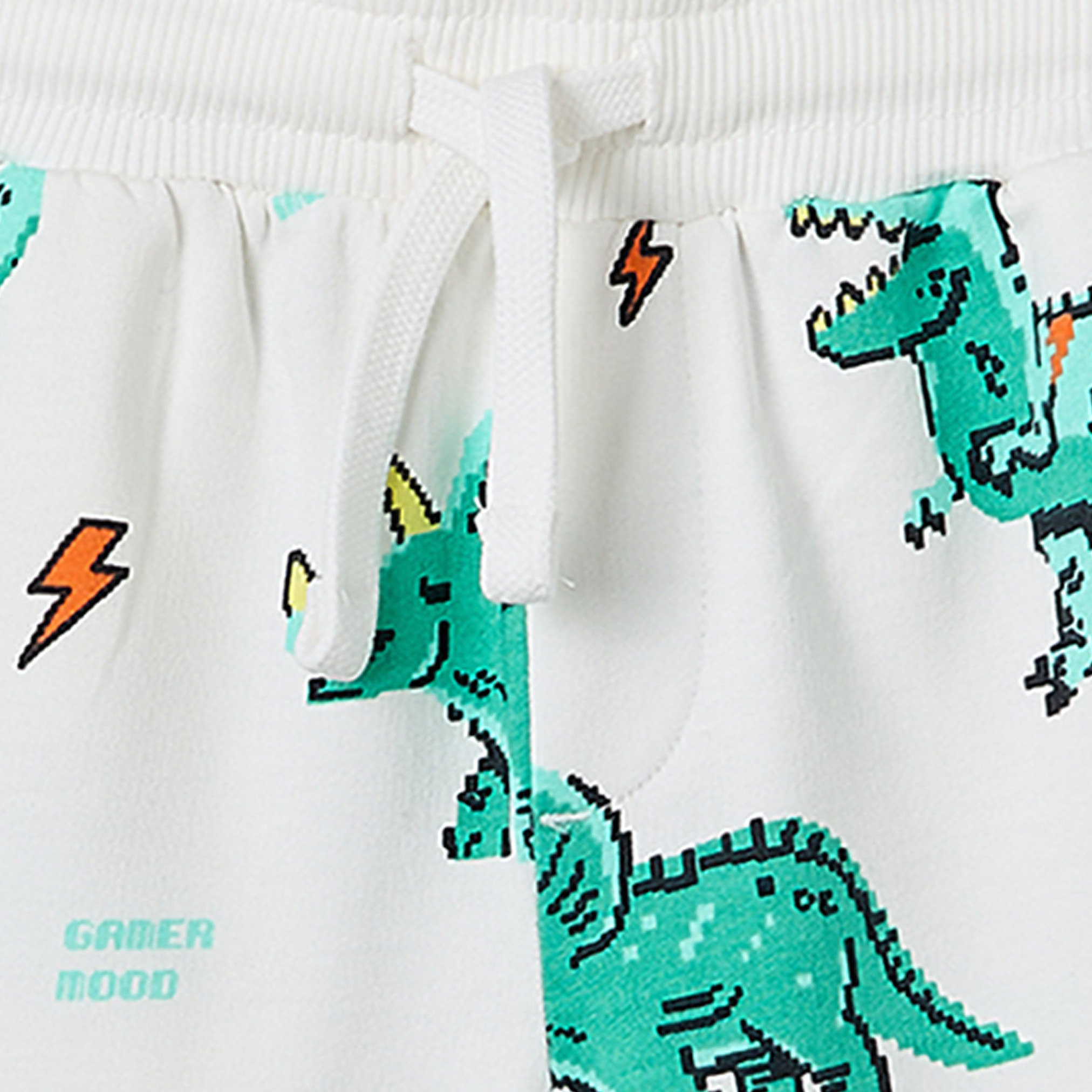 طقم شورت وتيشيرت بياقة ضيقة وأكمام قصيرة وطبعات من جونيورز-boys-clothing-setsandcoords-image-7