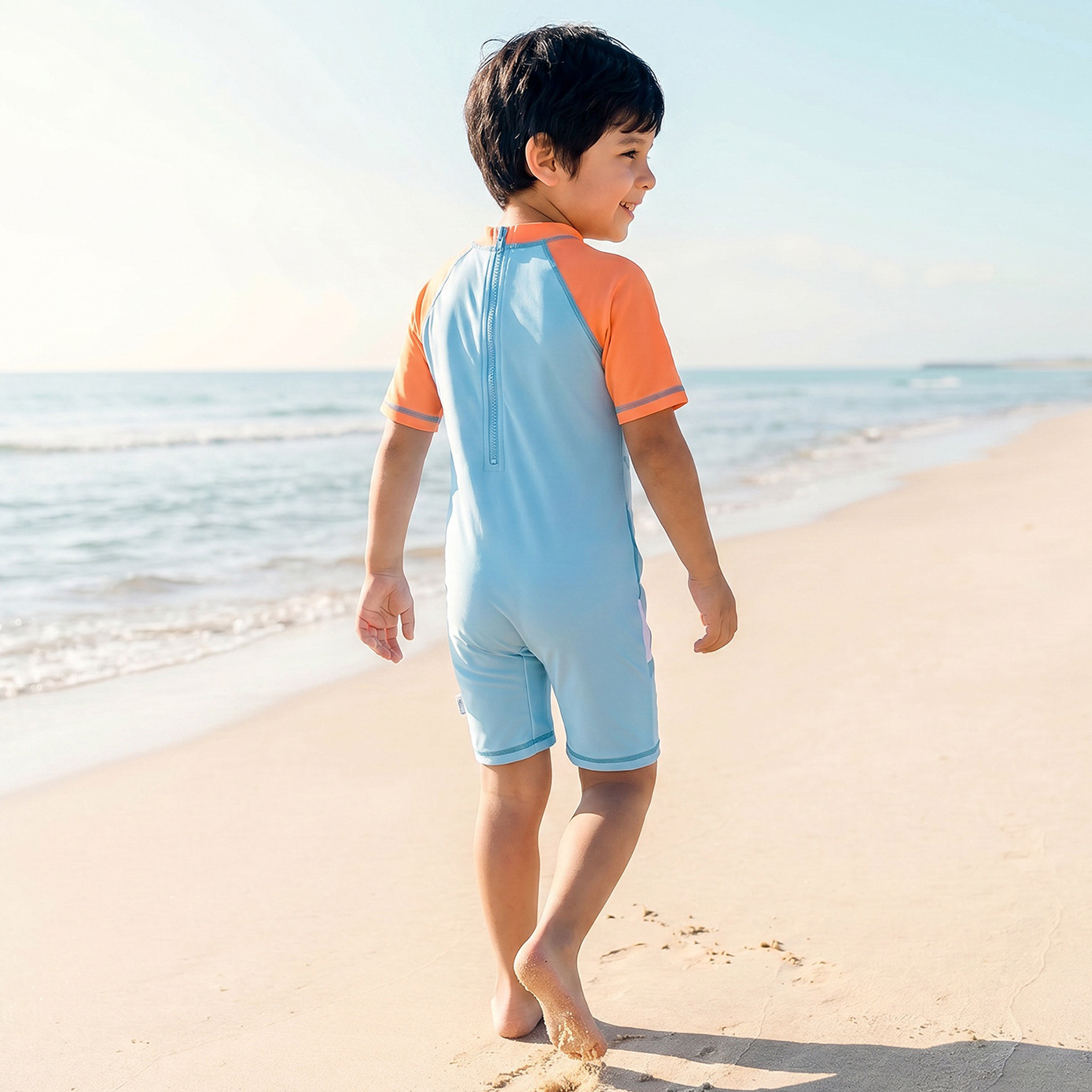 Juniors Boys Shark Print Swimsuit-baby-boys-clothing-swimwear-image-3