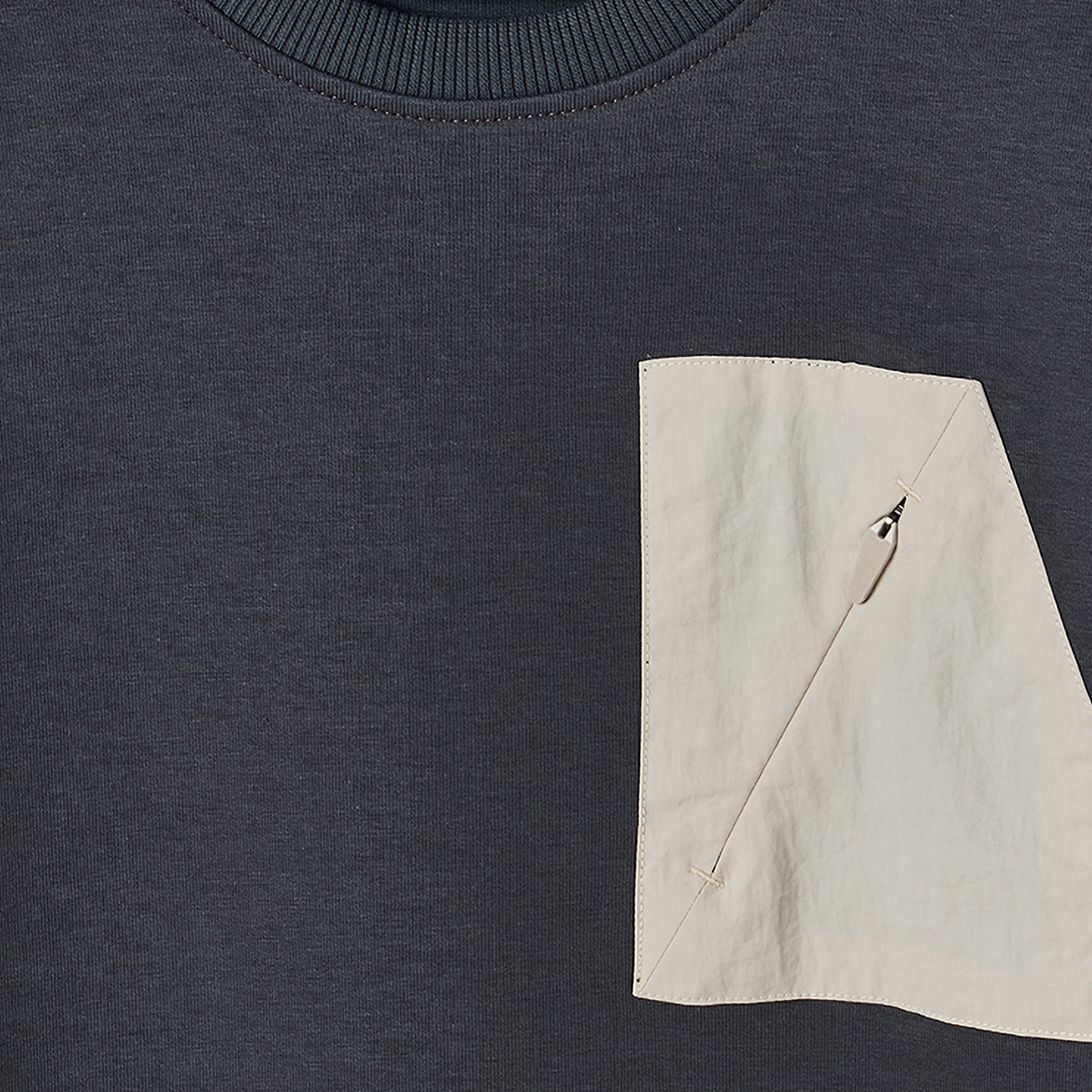 طقم بنطلون رياضي وسويت شيرت بأكمام طويلة ورقبة ضيقة وبتصميم قوالب ملونة من إكس واي زي-boys-clothing-setsandcoords-image-5