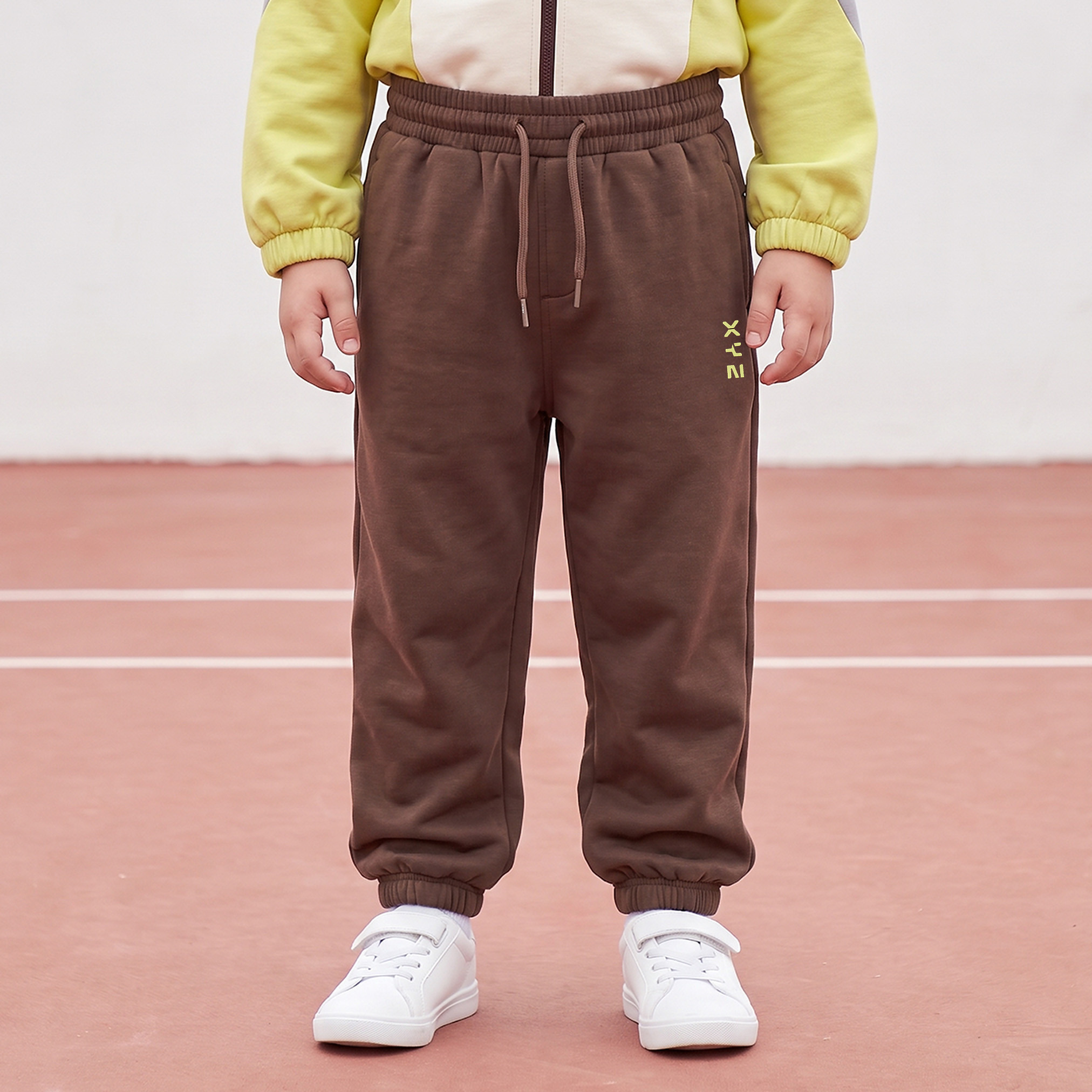 XYZ Hooded Long Sleeves Sweatshirt and Joggers Set with Colourblock Design-boys-clothing-setsandcoords-image-3
