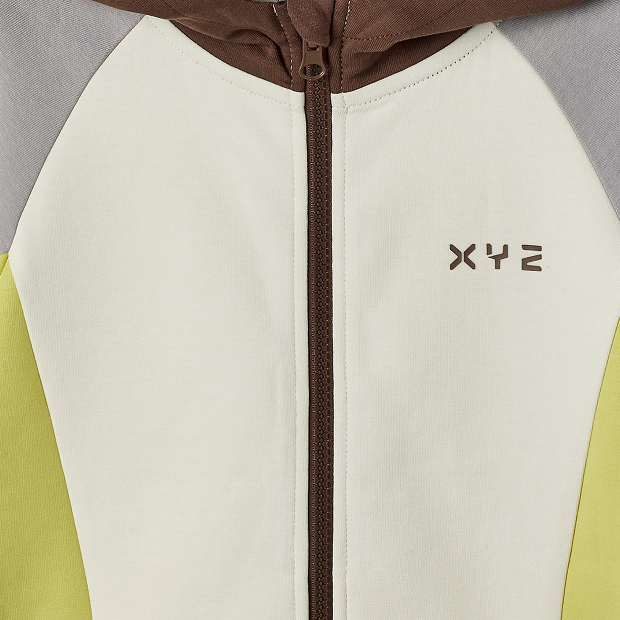 XYZ Hooded Long Sleeves Sweatshirt and Joggers Set with Colourblock Design-boys-clothing-setsandcoords-image-5