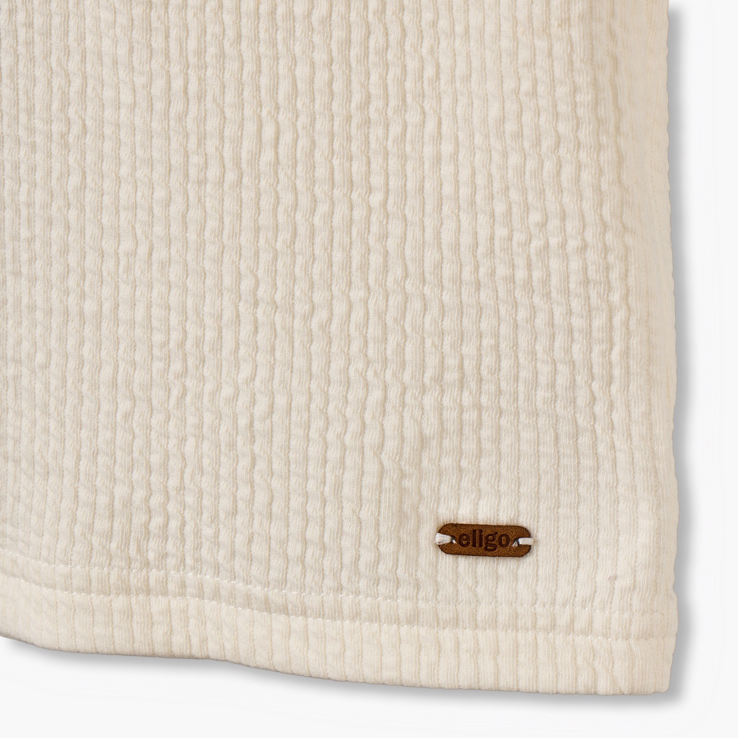 Eligo Collared Short Sleeves T-shirt with Textured Design-boys-clothing-tshirtsandpolos-image-4