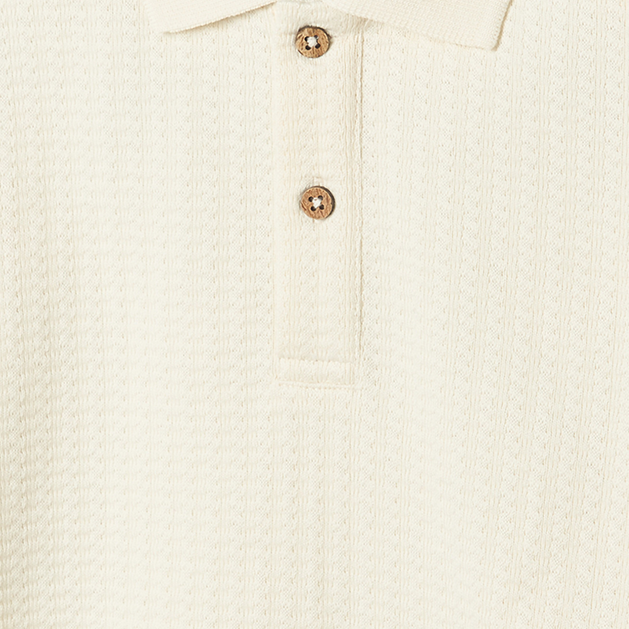 Eligo Collared Long Sleeves Polo T-shirt with Ribbed Texture-boys-clothing-tshirtsandpolos-image-4