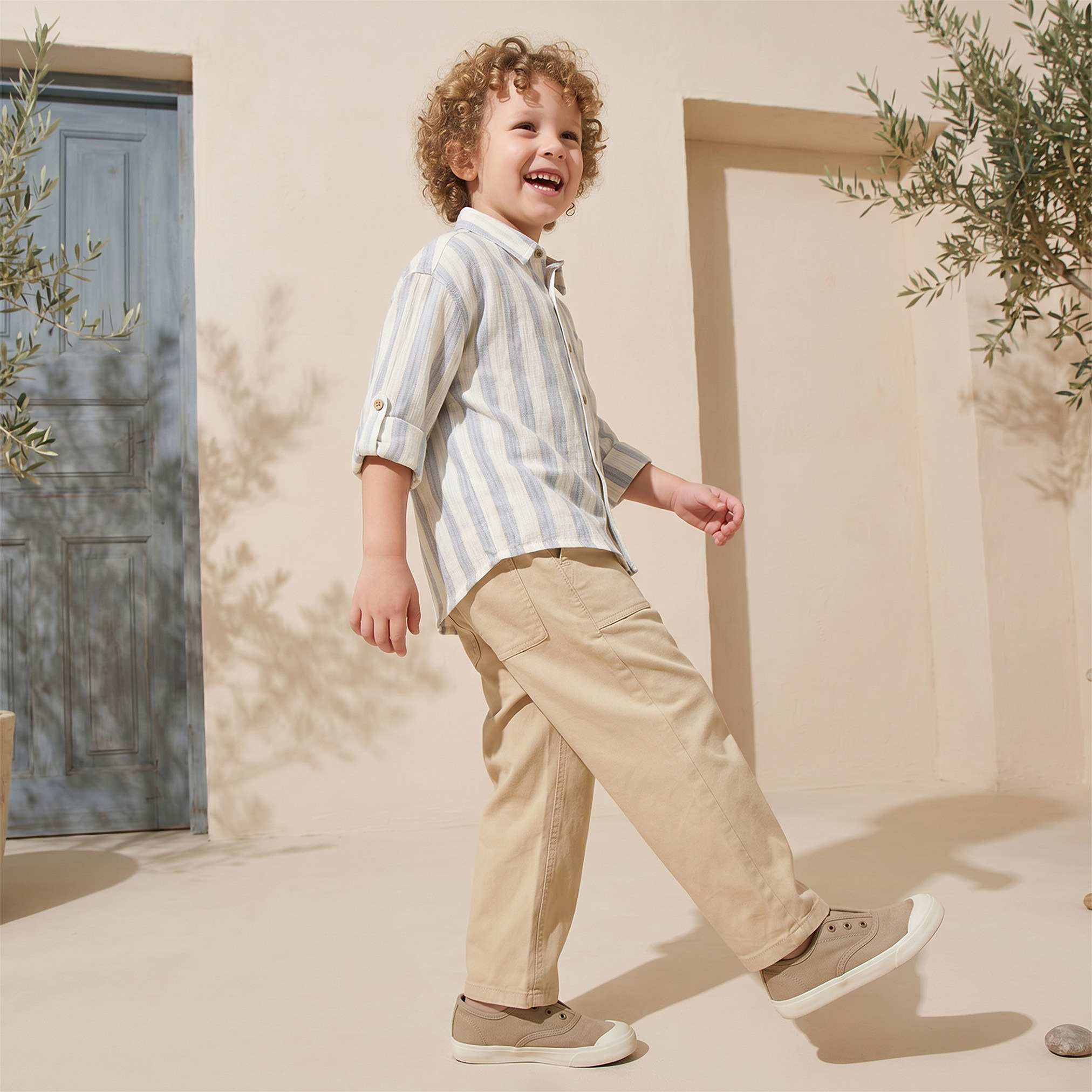 قميص مخطط بأكمام طويلة من إليجو-boys-clothing-shirts-image-5